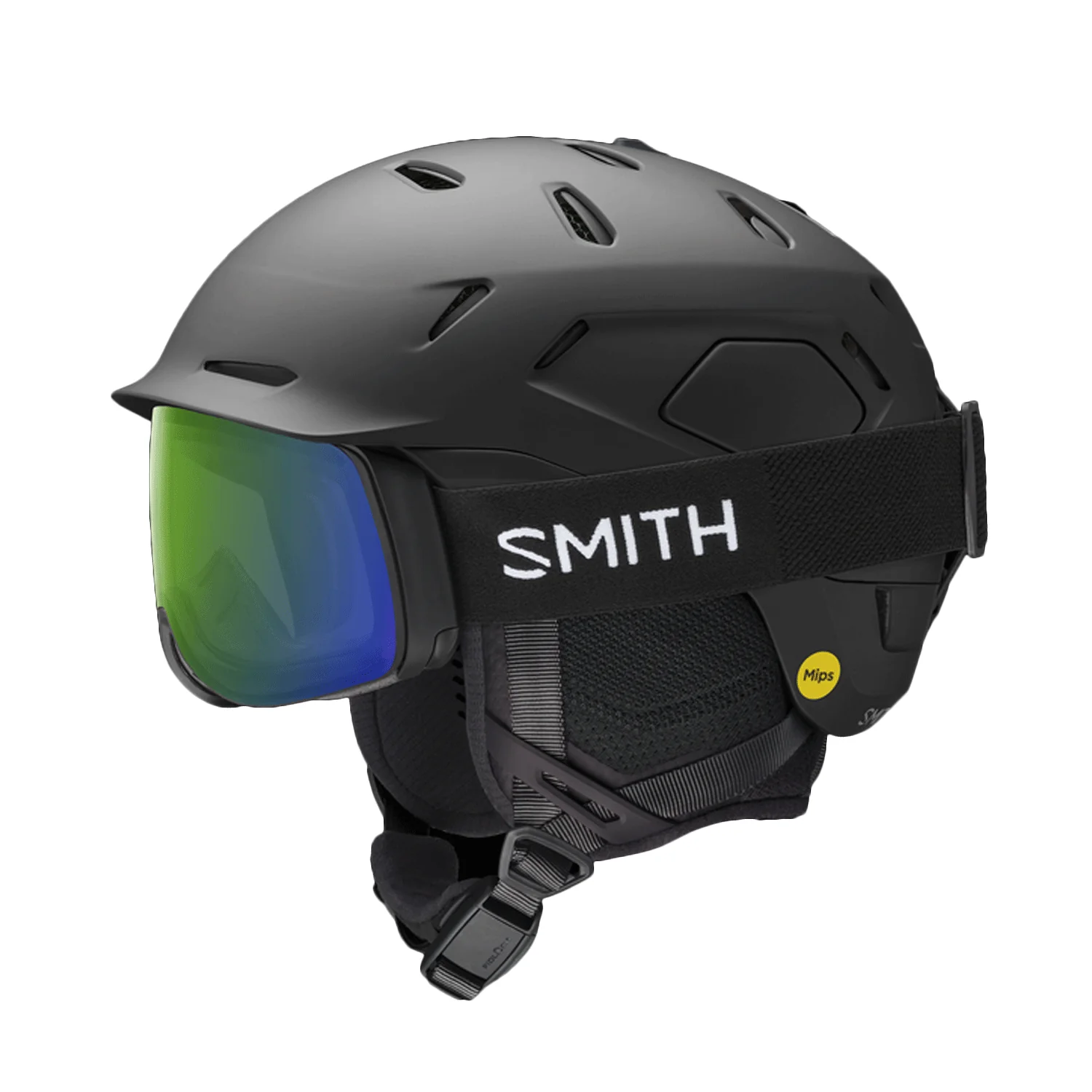 Smith Nexus MIPS Round Contour Fit Helmet Matte Black - Image 2
