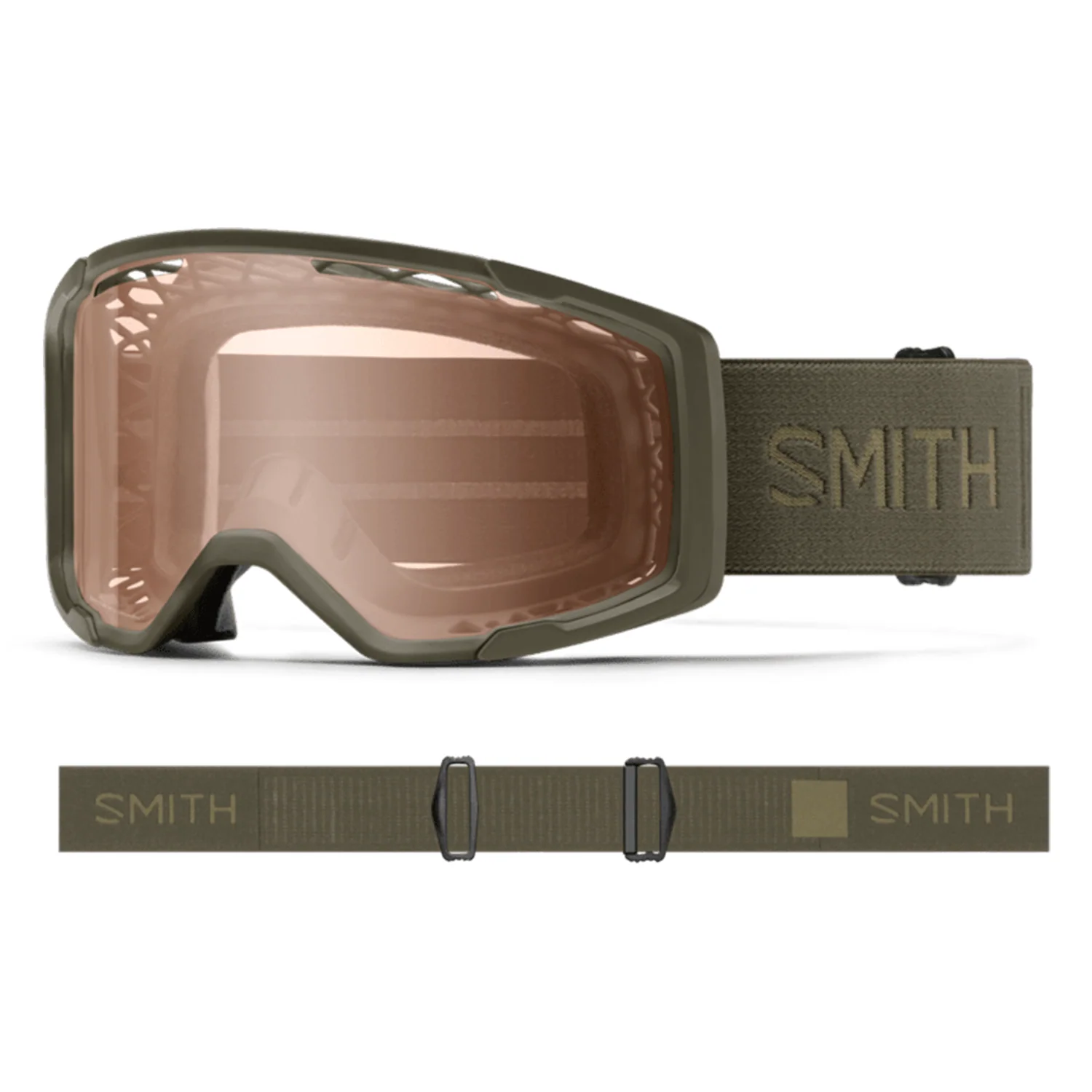 Smith Rhythm MTB Goggles Forest/ChromaPop Amber Low Light