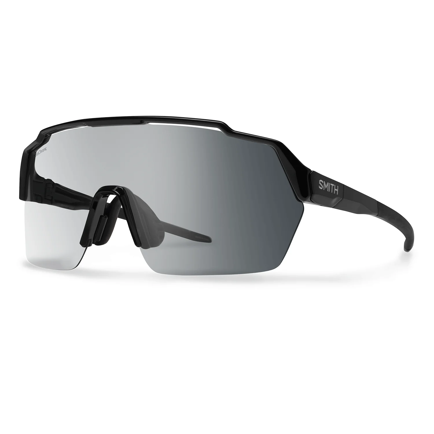 Smith Shift Split MAG Sunglasses Black/ChromaPop Photochromic Clear To Gray + Clear