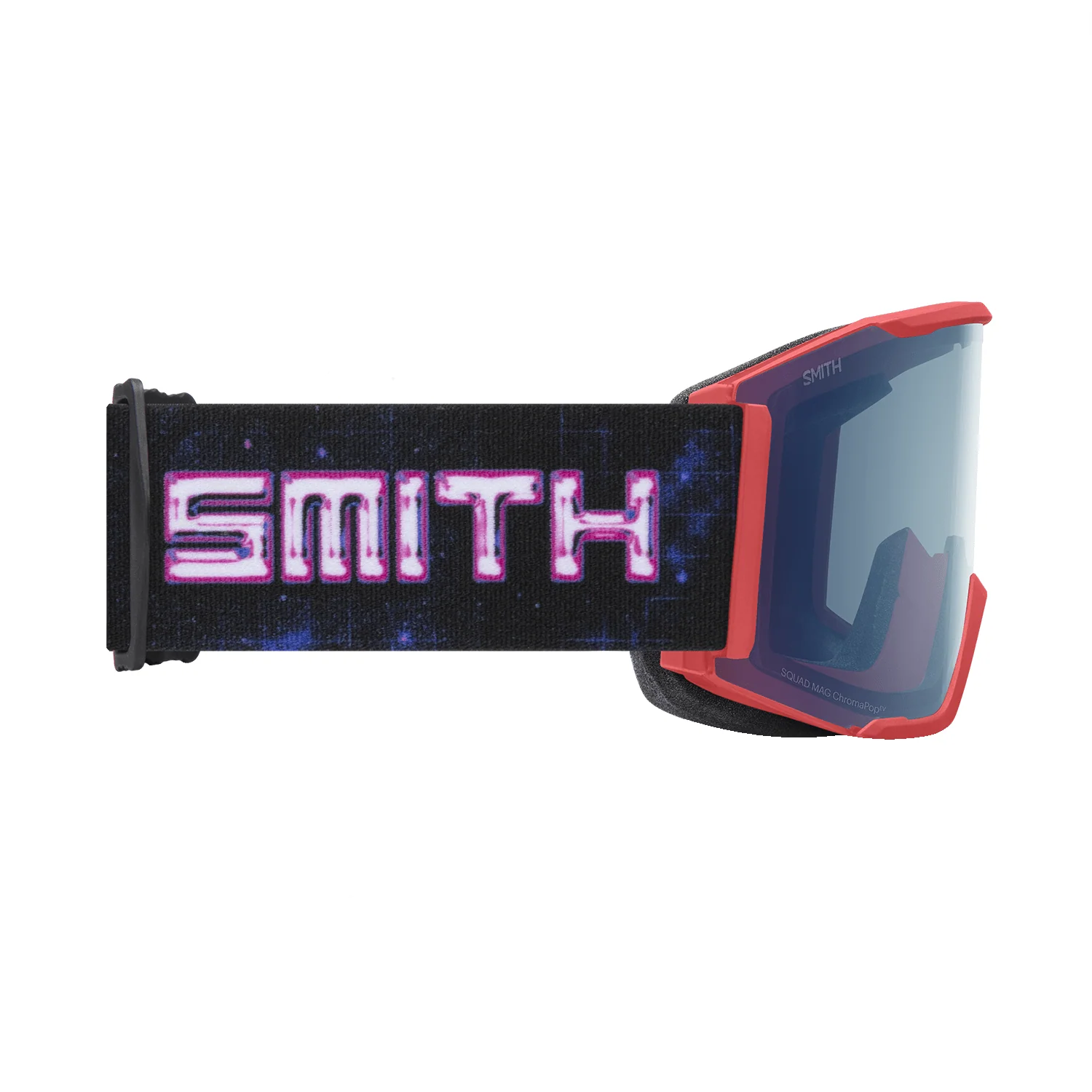 Smith Squad MAG Goggles Wild Child Chrome Dome/ChromaPop Everyday Blue Mirror + Chromapop Storm Blue Sensor Mirror - Image 3
