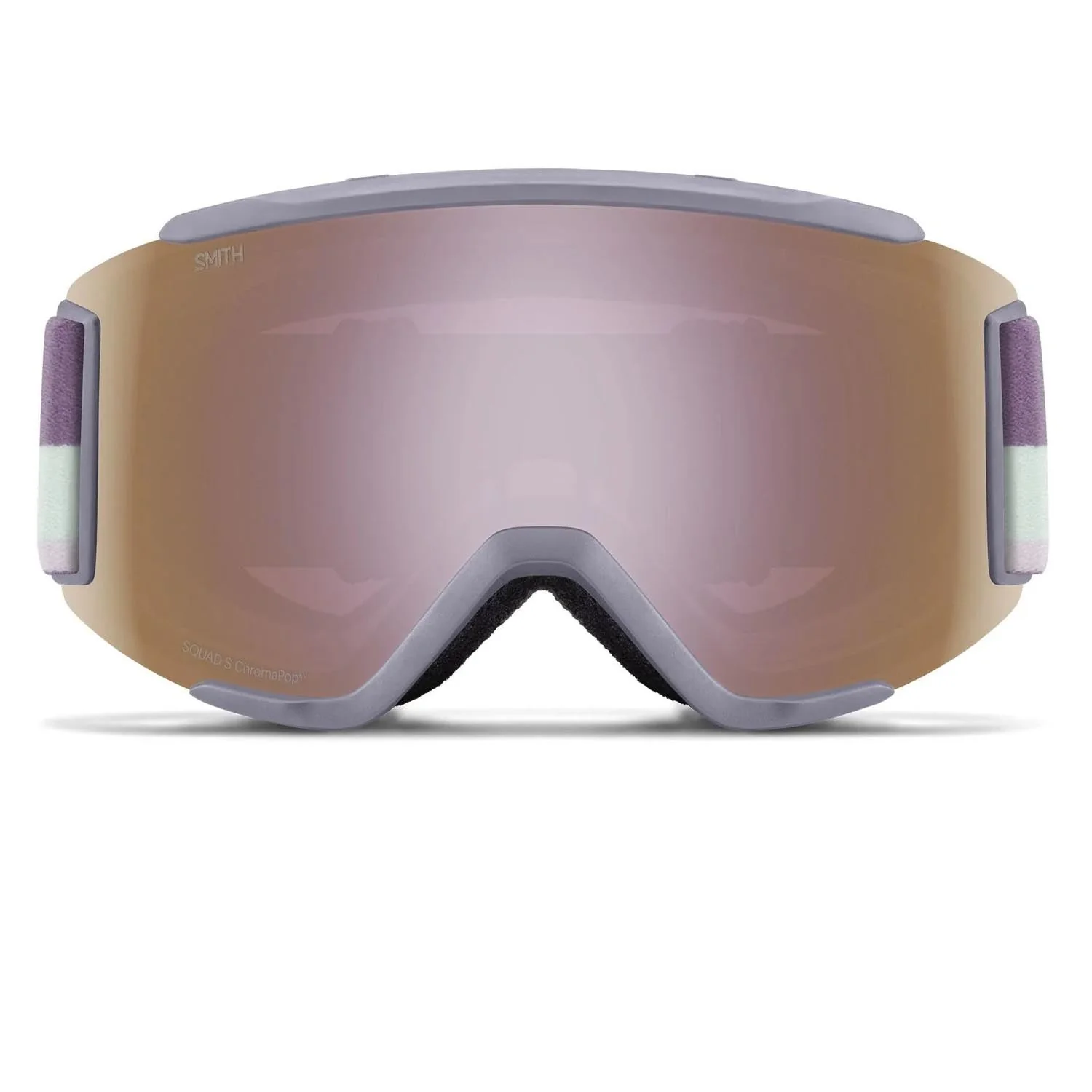 Smith Squad S Goggles Lunar Fog Split/ChromaPop Everyday Rose Gold Mirror + Clear - Image 2