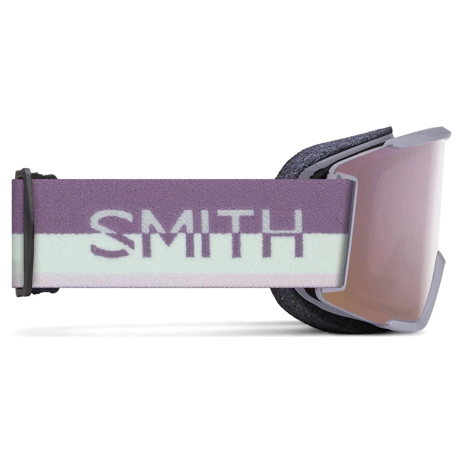 Smith Squad S Goggles Lunar Fog Split/ChromaPop Everyday Rose Gold Mirror + Clear - Image 3
