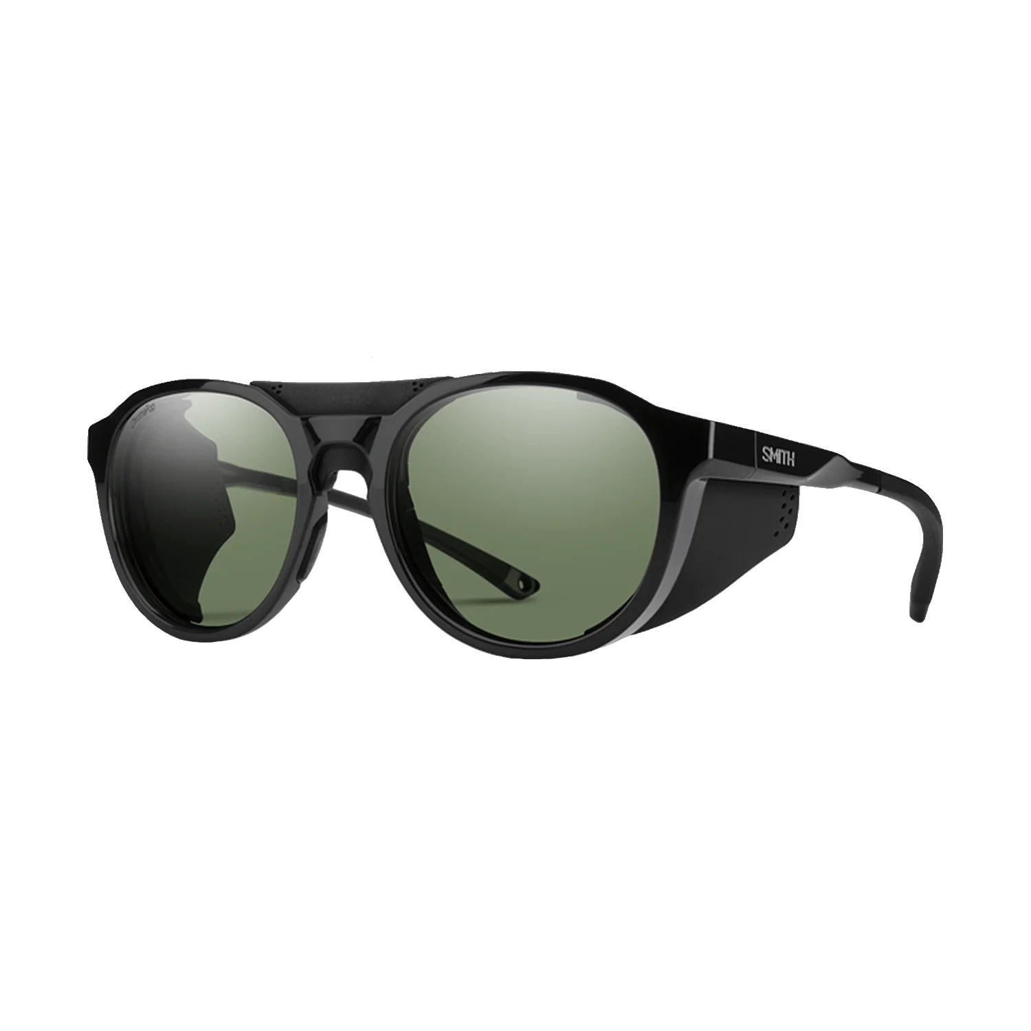 Smith Venture Sunglasses Black/ChromaPop Polarized Gray Green