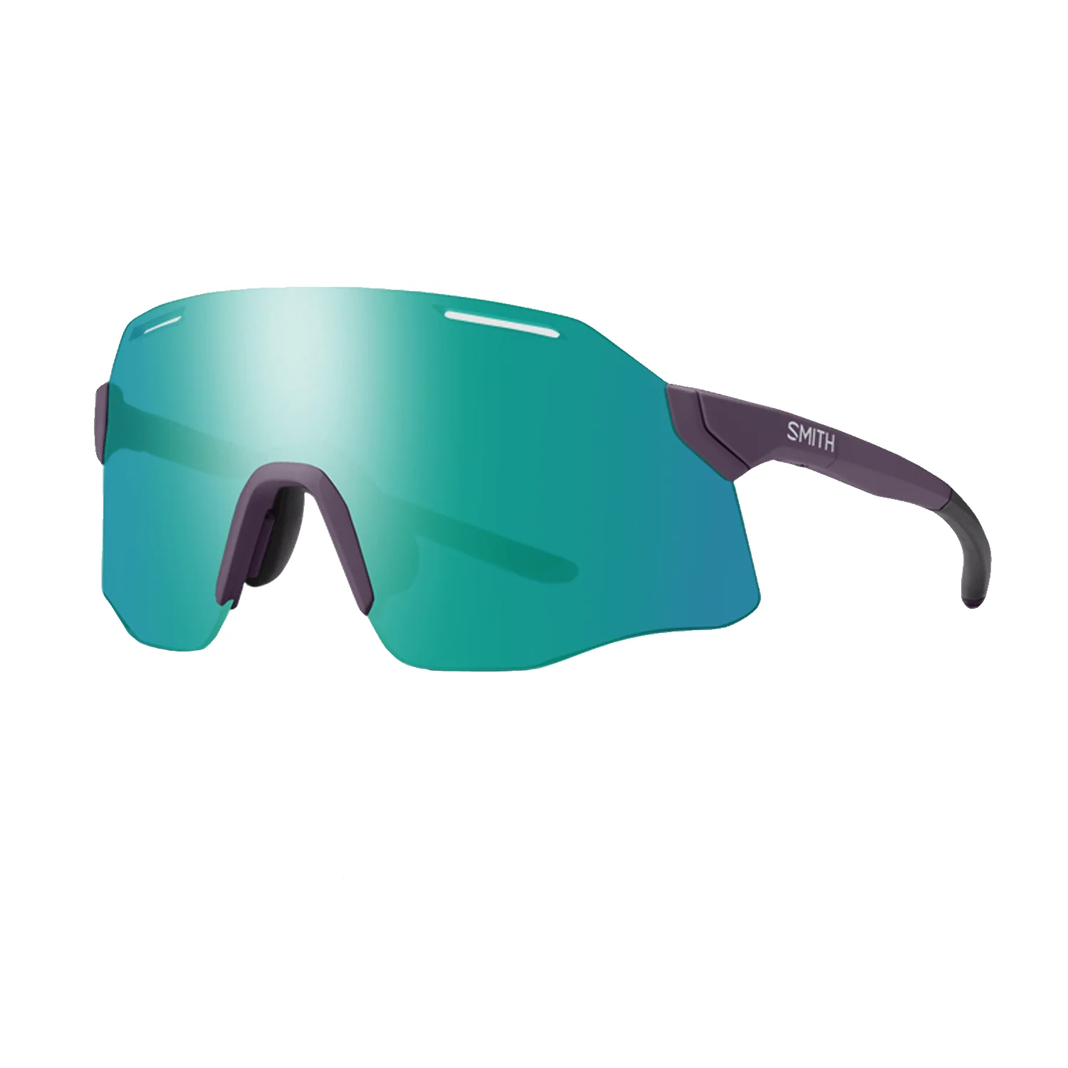 Smith Vert Sunglasses Matte Amethyst/ChromaPop Opal Mirror + Clear