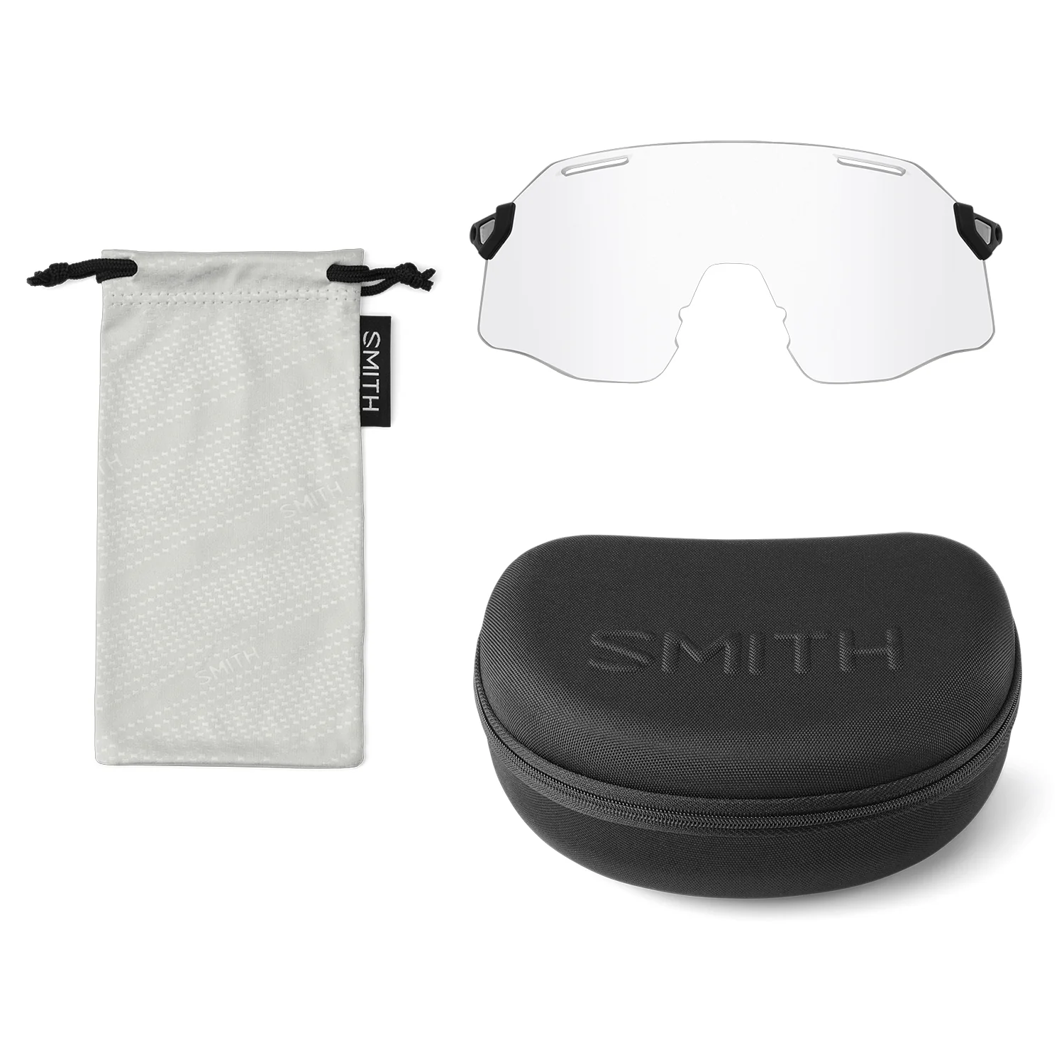 Smith Vert Sunglasses Matte Chalk Rose/ChromaPop Rose Gold Mirror + Clear - Image 2