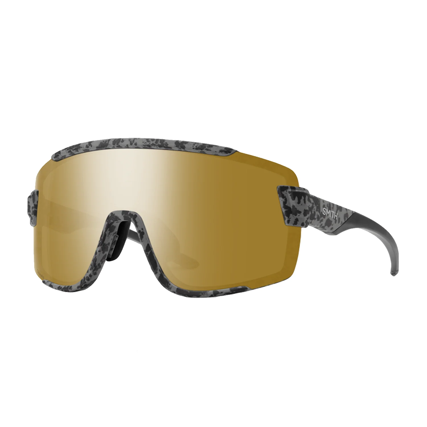 Smith Wildcat Sunglasses Matte Gray Marble/ChromaPop Polarized Bronze Mirror + Clear