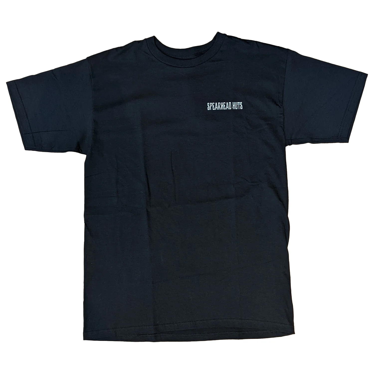 Spearhead Huts T Shirt - Black - Image 2