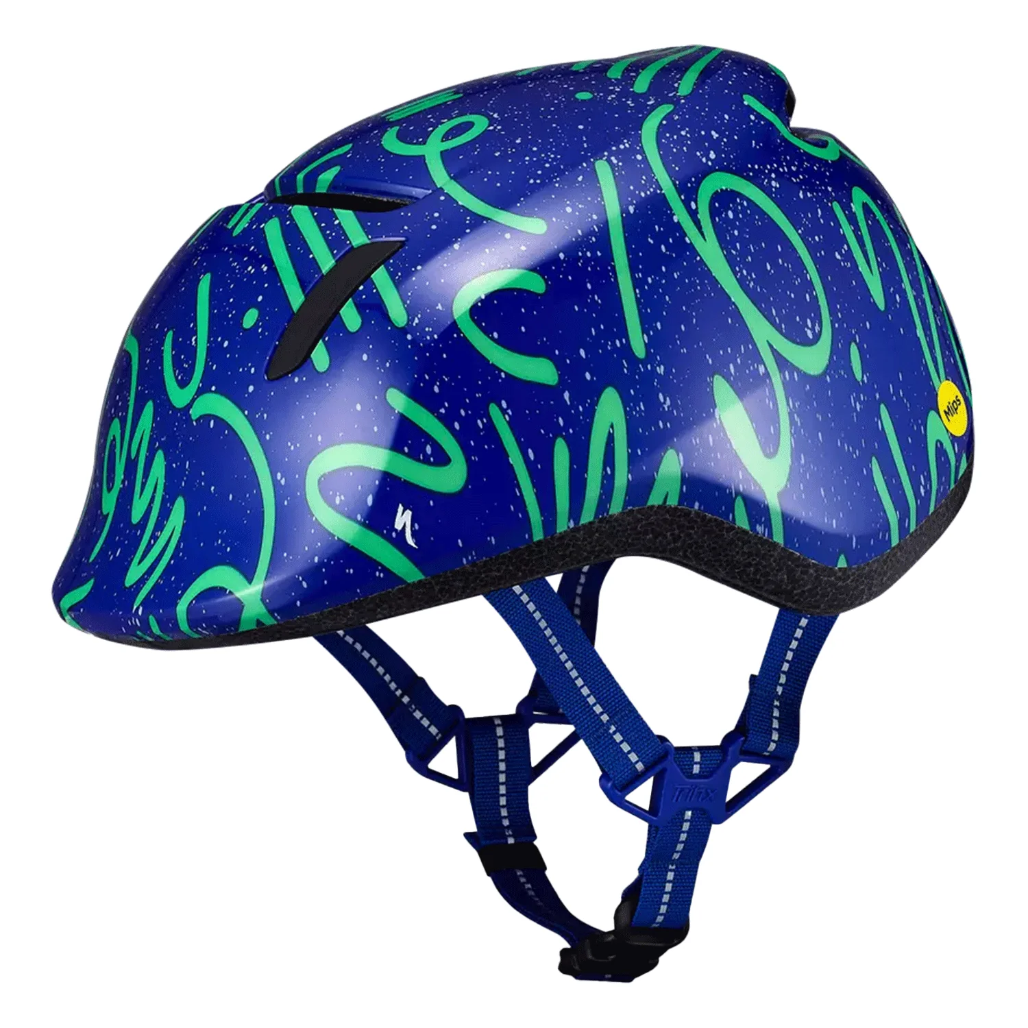 Specialized Kids Mio 2 Helmet Sapphire/Electric Green