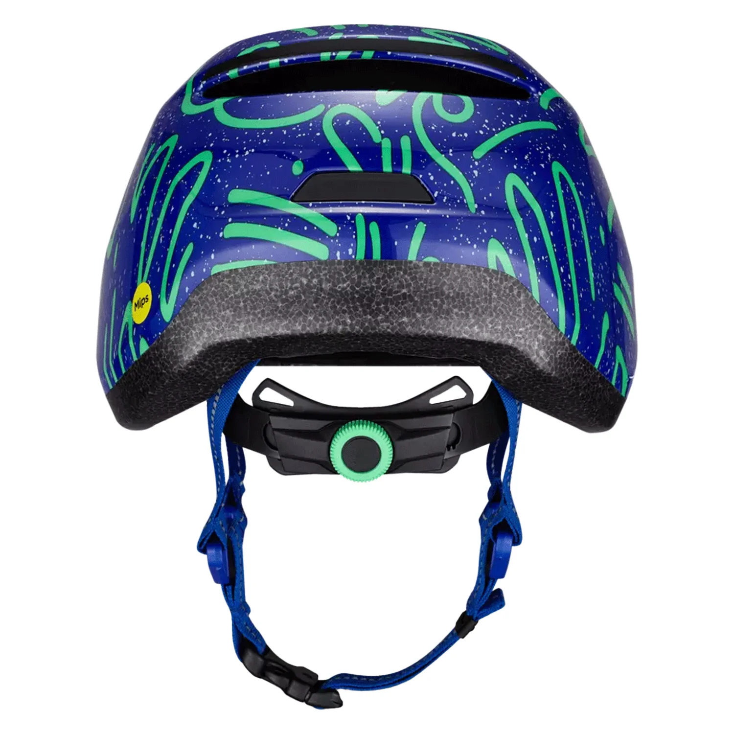 Specialized Kids Mio 2 Helmet Sapphire/Electric Green - Image 2