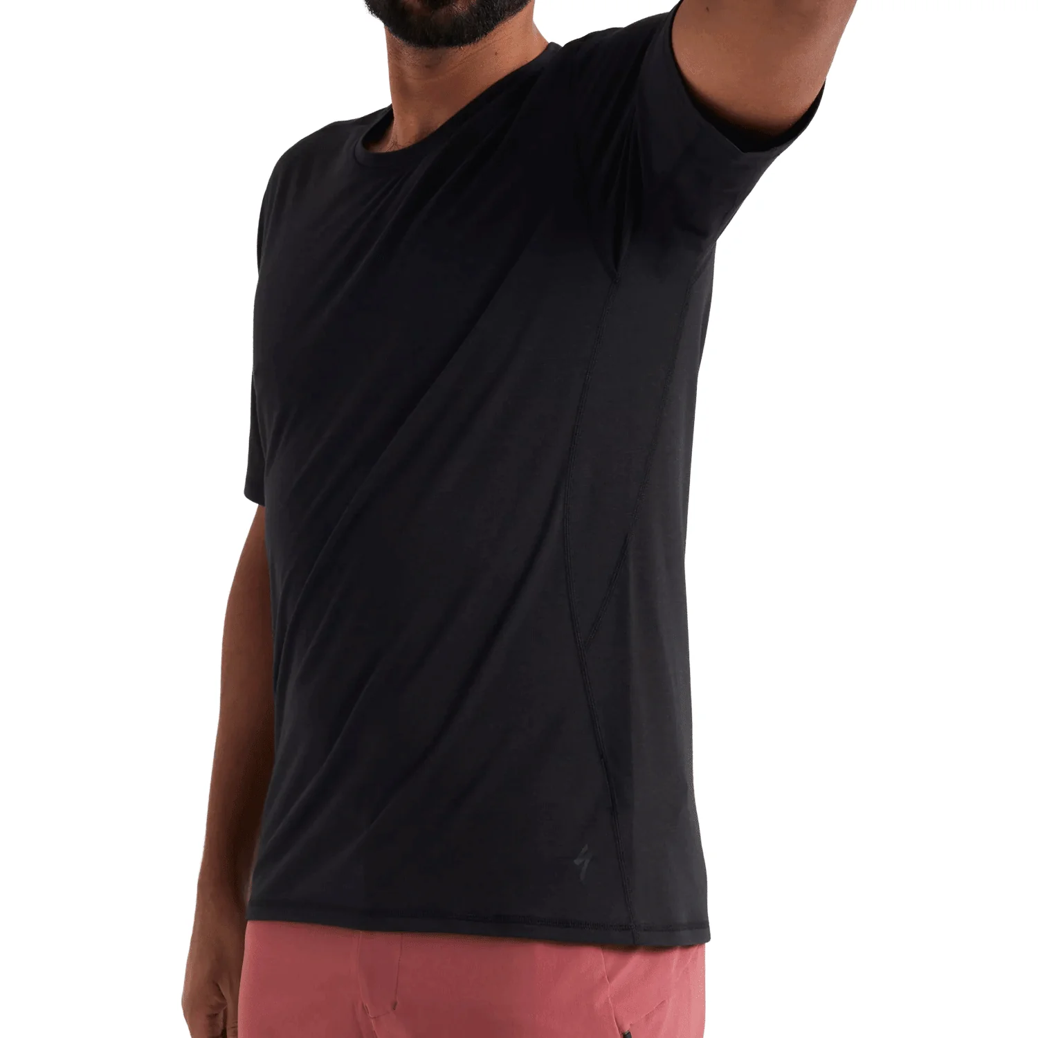 Specialized Men's Traction S/S T-Shirt Black - Image 4