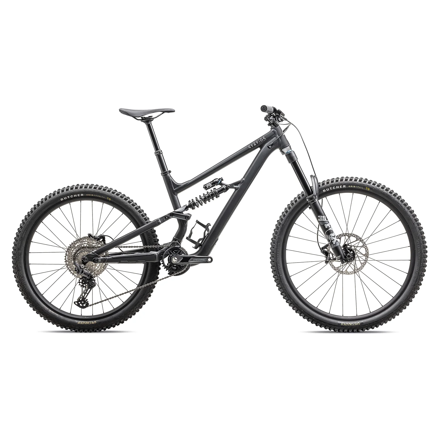 Specialized Status 2 170 Bike 2025 Satin Obsidian/Dune White