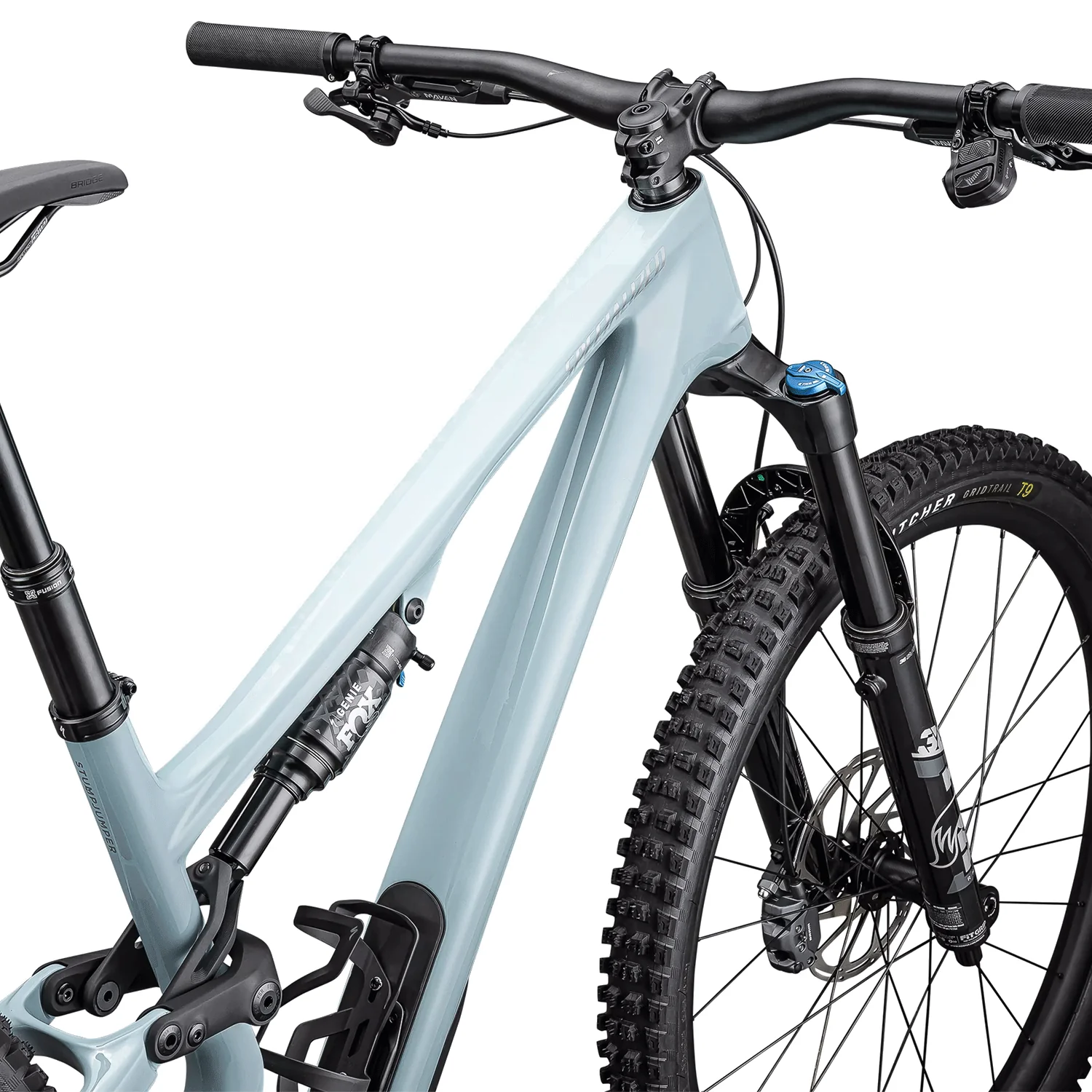 Specialized Stumpjumper 15 Comp Bike 2025 Gloss Seafoam/Silver Dust - Image 3