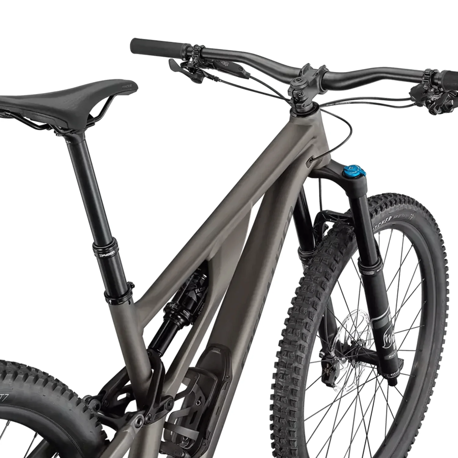 Specialized Stumpjumper Evo Comp Alloy Bike 2024 Smoke/Black - Image 2