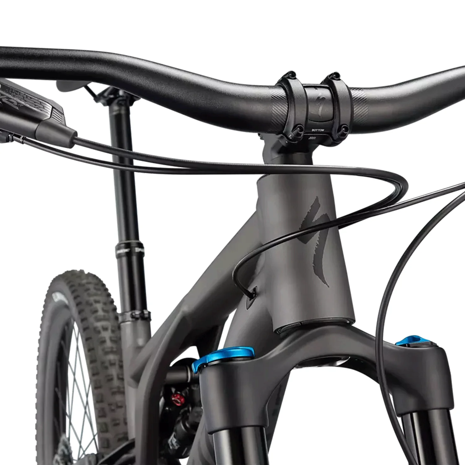 Specialized Stumpjumper Evo Comp Alloy Bike 2024 Smoke/Black - Image 3