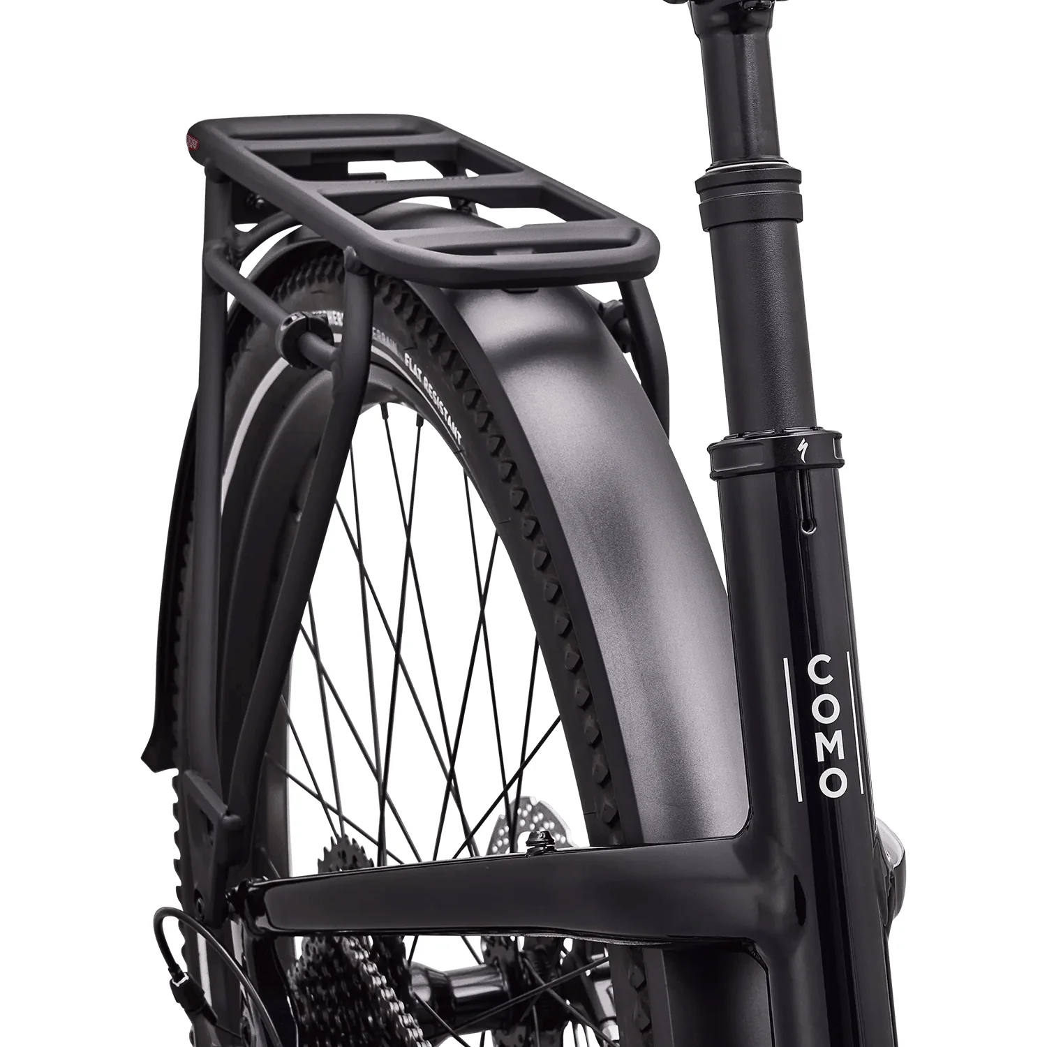 Specialized Turbo Como 4.0 Bike Gloss Metallic Dark Navy / Satin Silver Reflective - Image 4