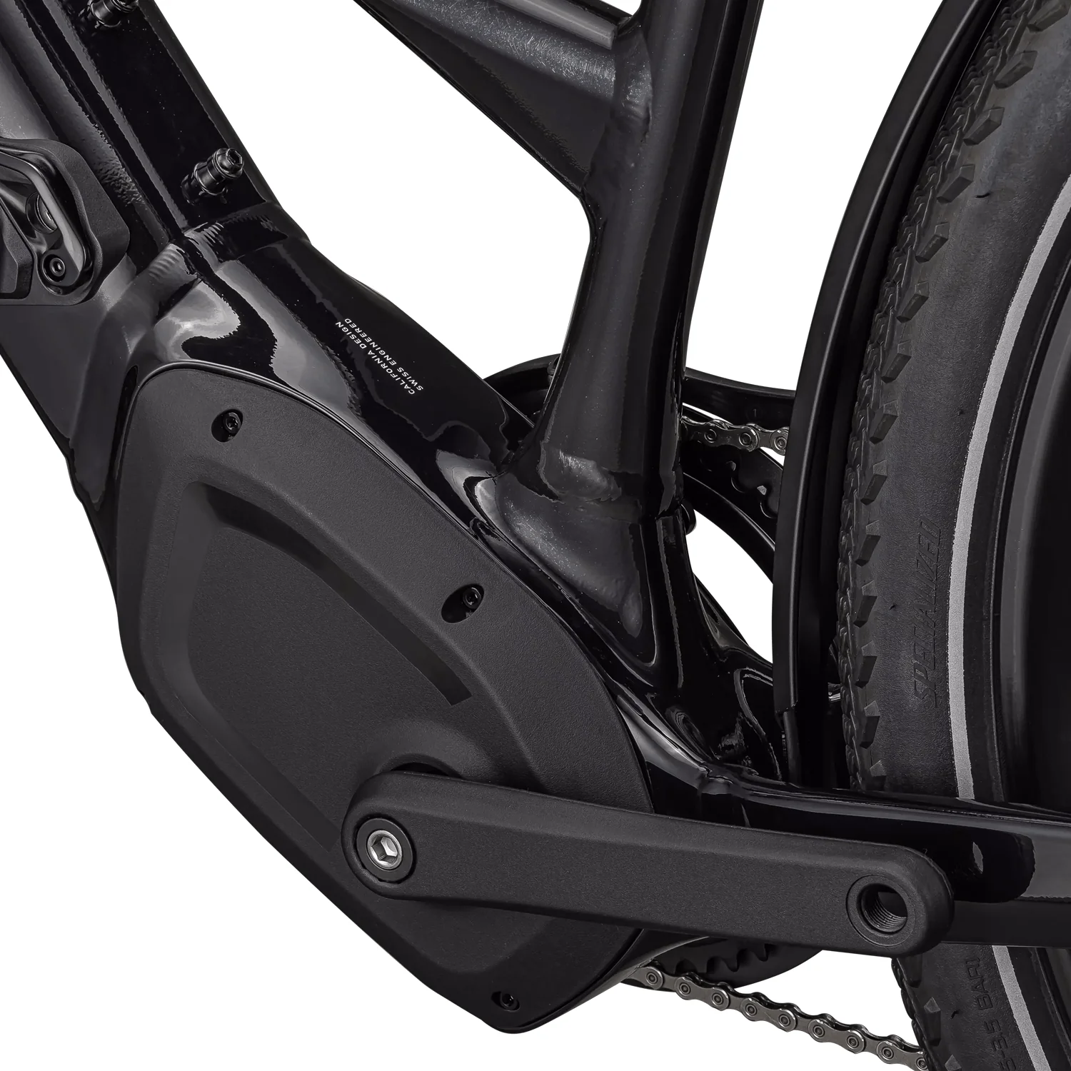 Specialized Turbo Vado 4.0 Step Through Bike 2026 Gloss Cast Black/Satin Silver Reflection - Image 2