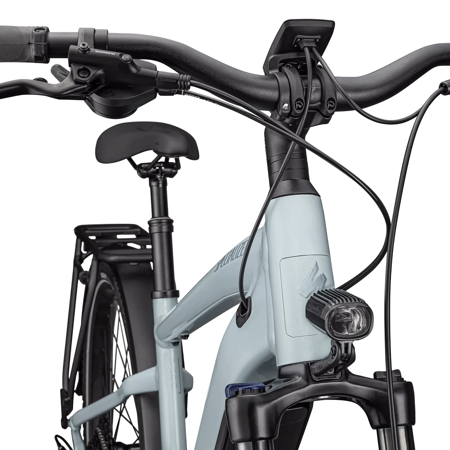 Specialized Turbo Vado 4.0 UL Bike 2025 Satin Seafoam/Lapis Pearl/Glacial Metallic - Image 2