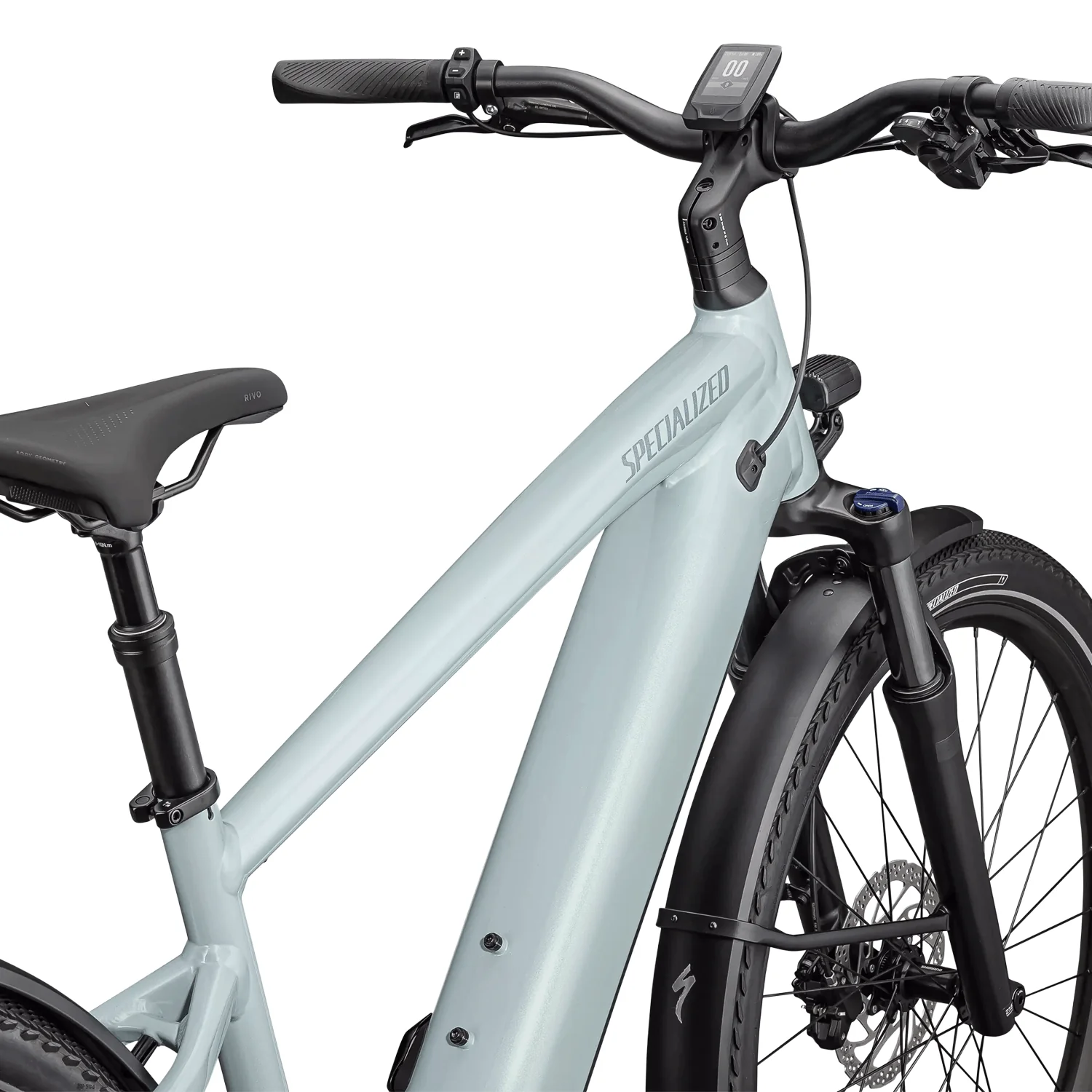 Specialized Turbo Vado 4.0 UL Bike 2025 Satin Seafoam/Lapis Pearl/Glacial Metallic - Image 3