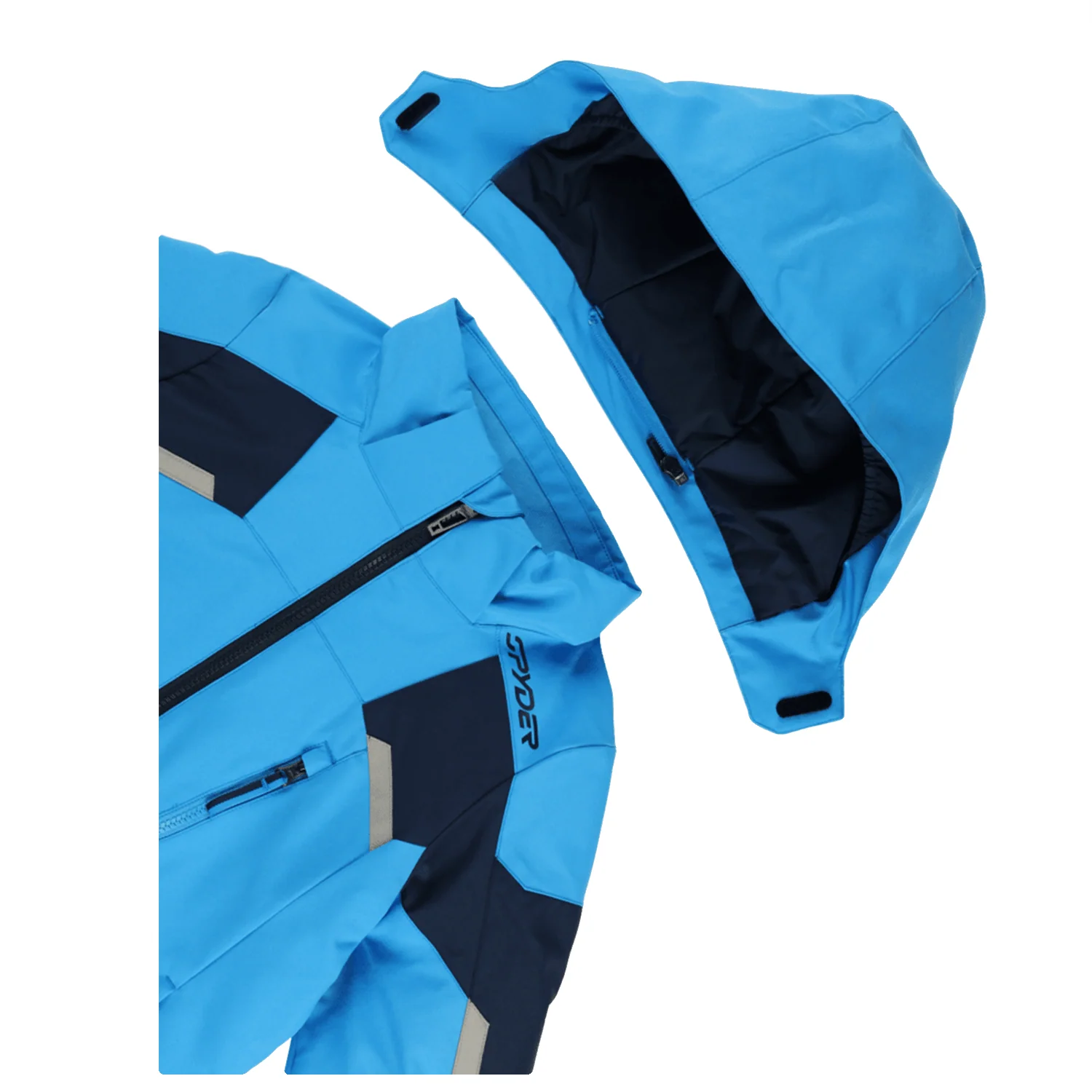 Spyder Kids Leader Jacket 2025 Aether Blue - Image 3