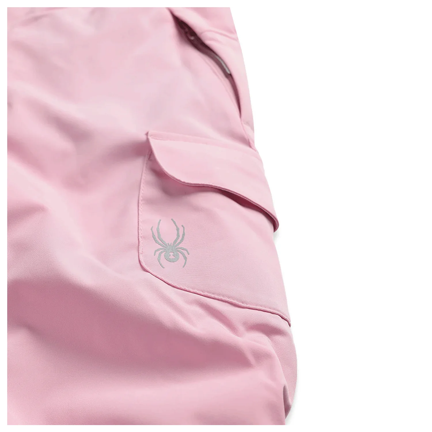 Spyder Kids Sparkle Bib Pant 2024 Petal Pink - Image 5