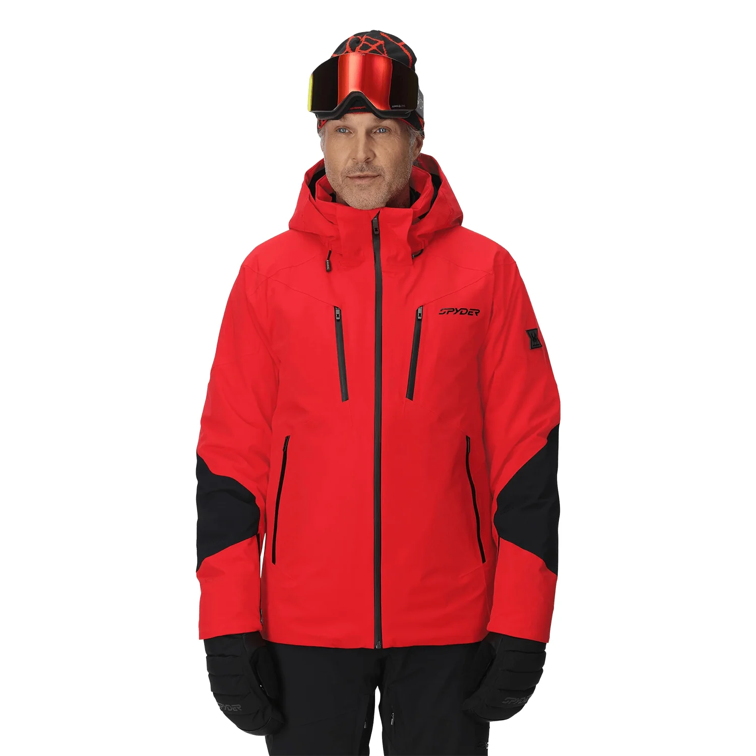 Spyder Men's Alyeska Jacket 2026 Spyder Red