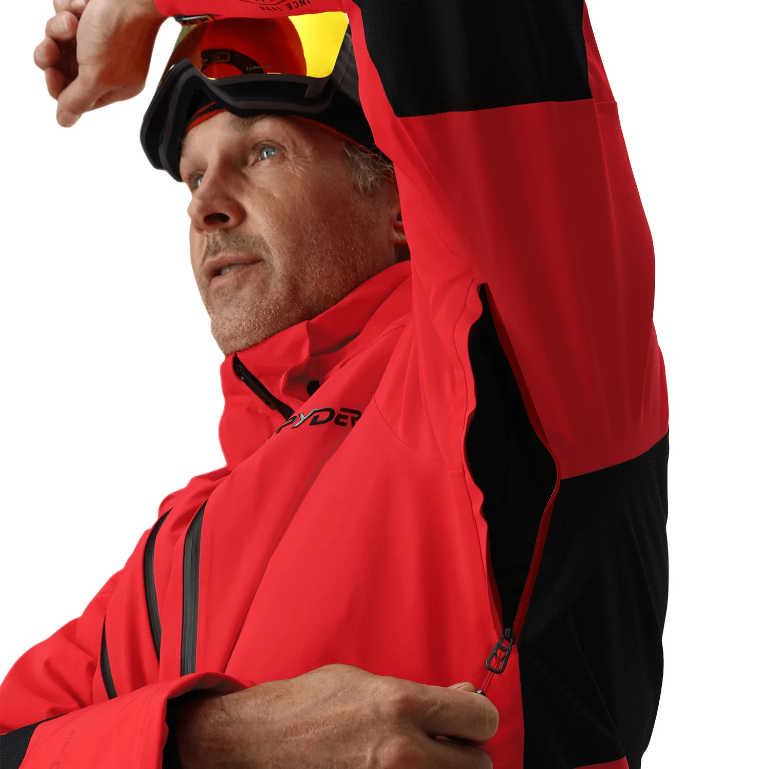 Spyder Men's Alyeska Jacket 2026 Spyder Red - Image 3