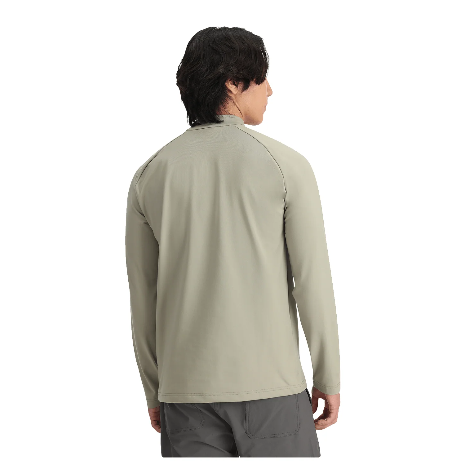 Spyder Men's Castle Mock Crew Sweater 2025 Concrete - Image 2