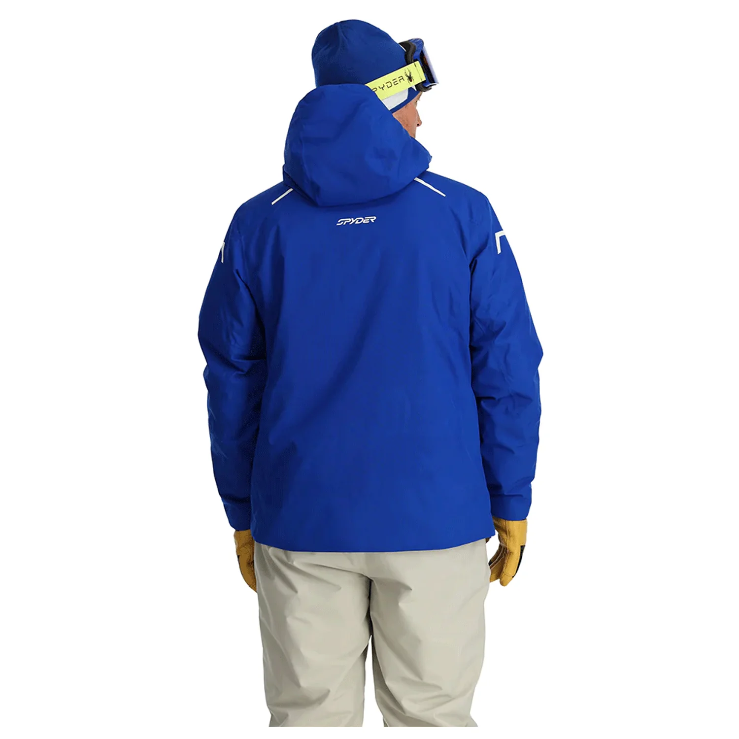 Spyder Men's Copper Jacket 2024 Electric Blue - Image 2