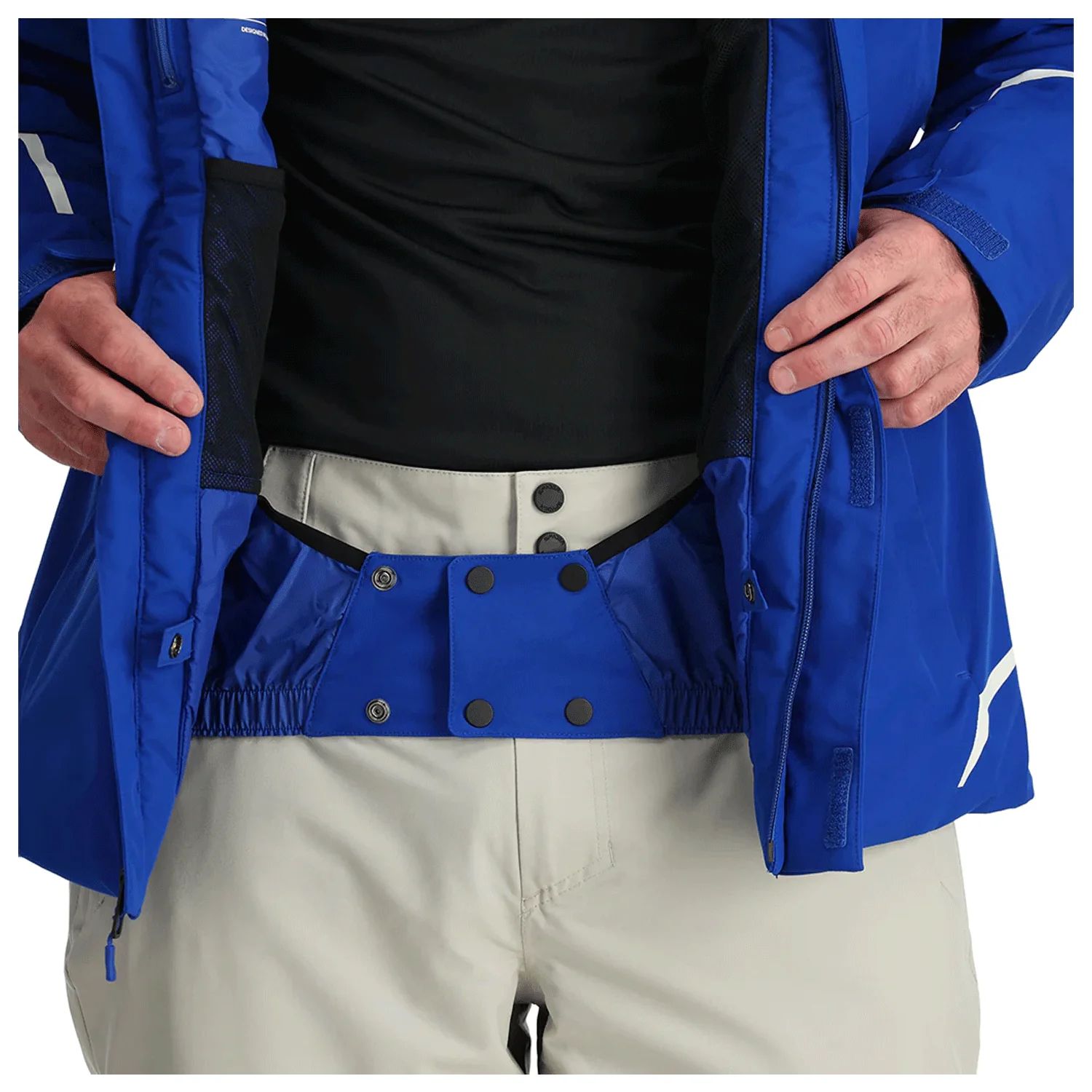 Spyder Men's Copper Jacket 2024 Electric Blue - Image 4