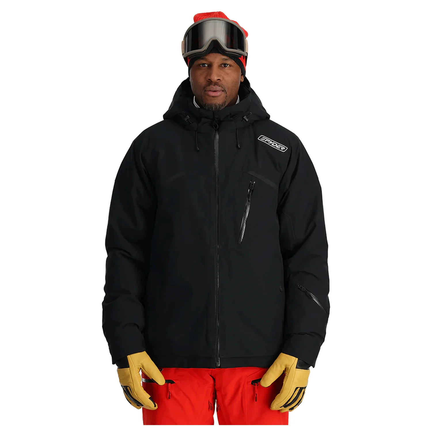 Spyder Men's Leader Jacket 2024 Black