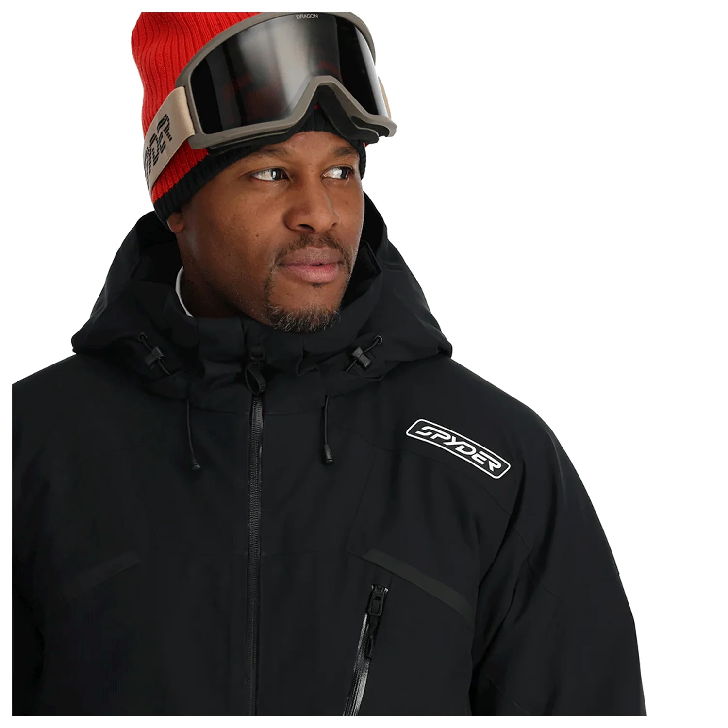 Spyder Men's Leader Jacket 2024 Black - Image 4