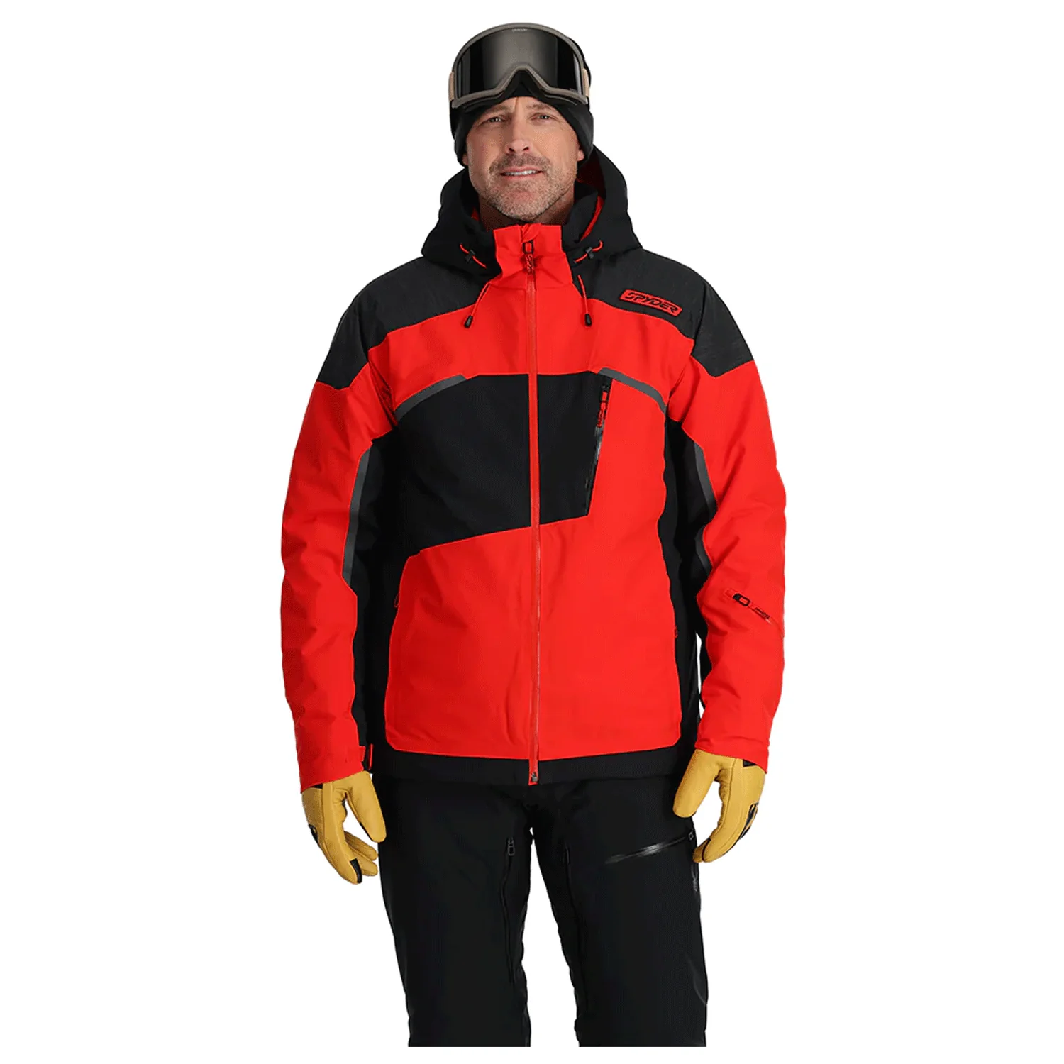Spyder Men's Leader Jacket 2024 Volcano