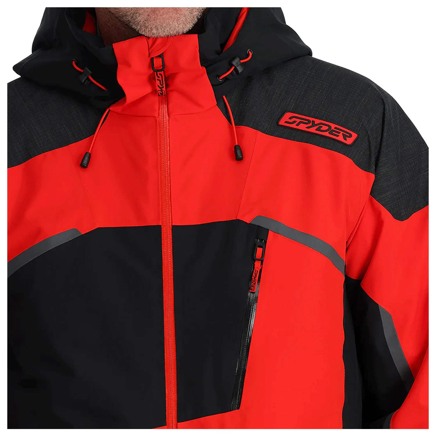 Spyder Men's Leader Jacket 2024 Volcano - Image 3