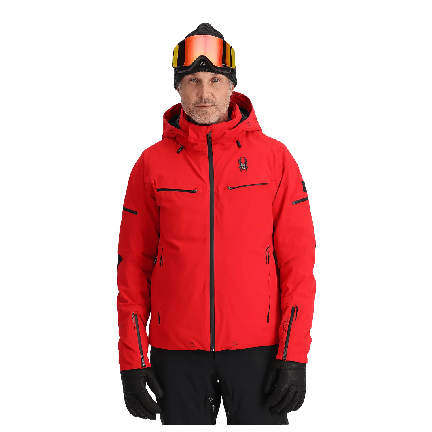 Spyder Men's Monterosa Jacket 2025 Spyder Red