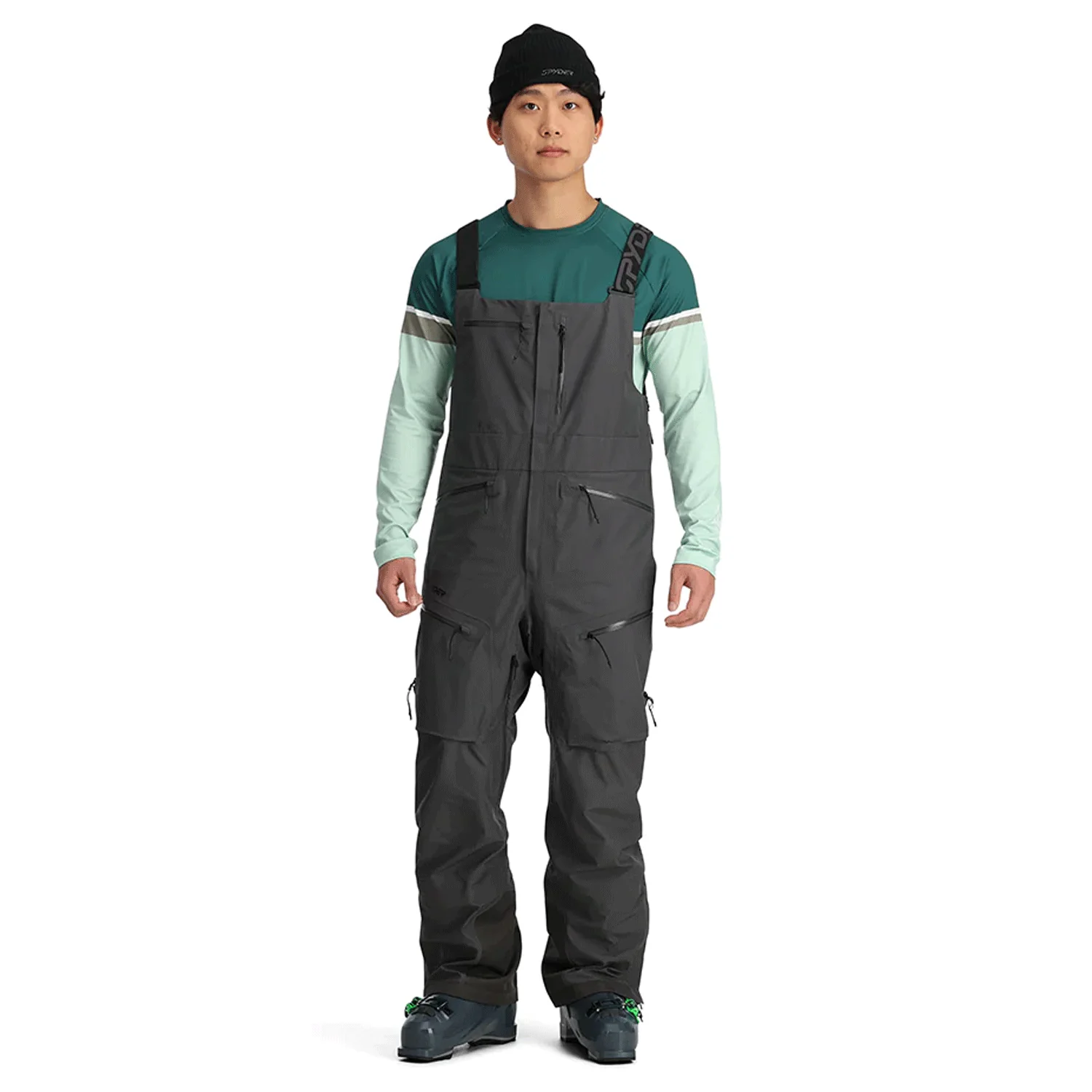 Spyder Men's Sanction Shell Gore-tex Bib Pant 2024 Polar