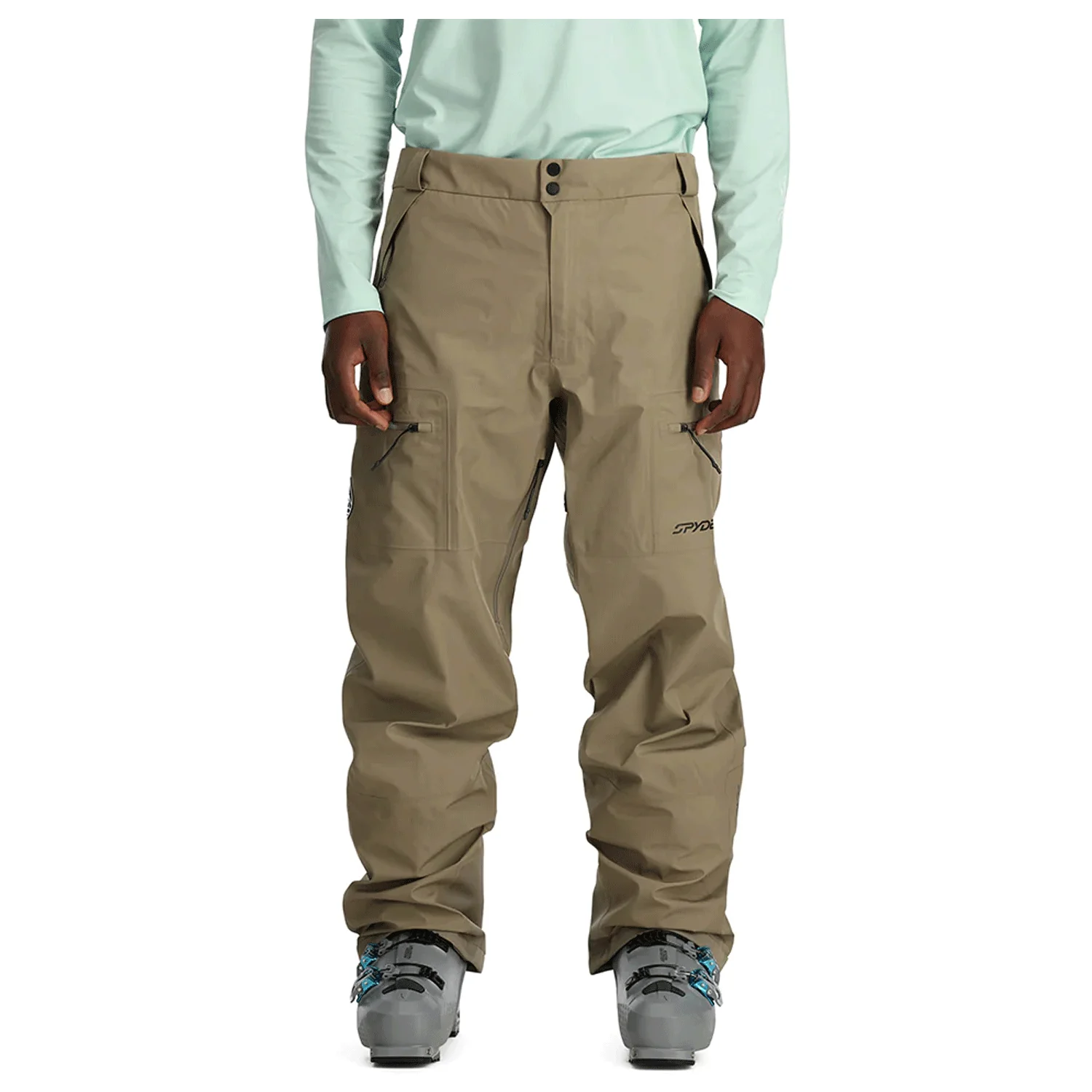 Spyder Men's Turret Shell Gore-tex Pant 2024 Desert Taupe
