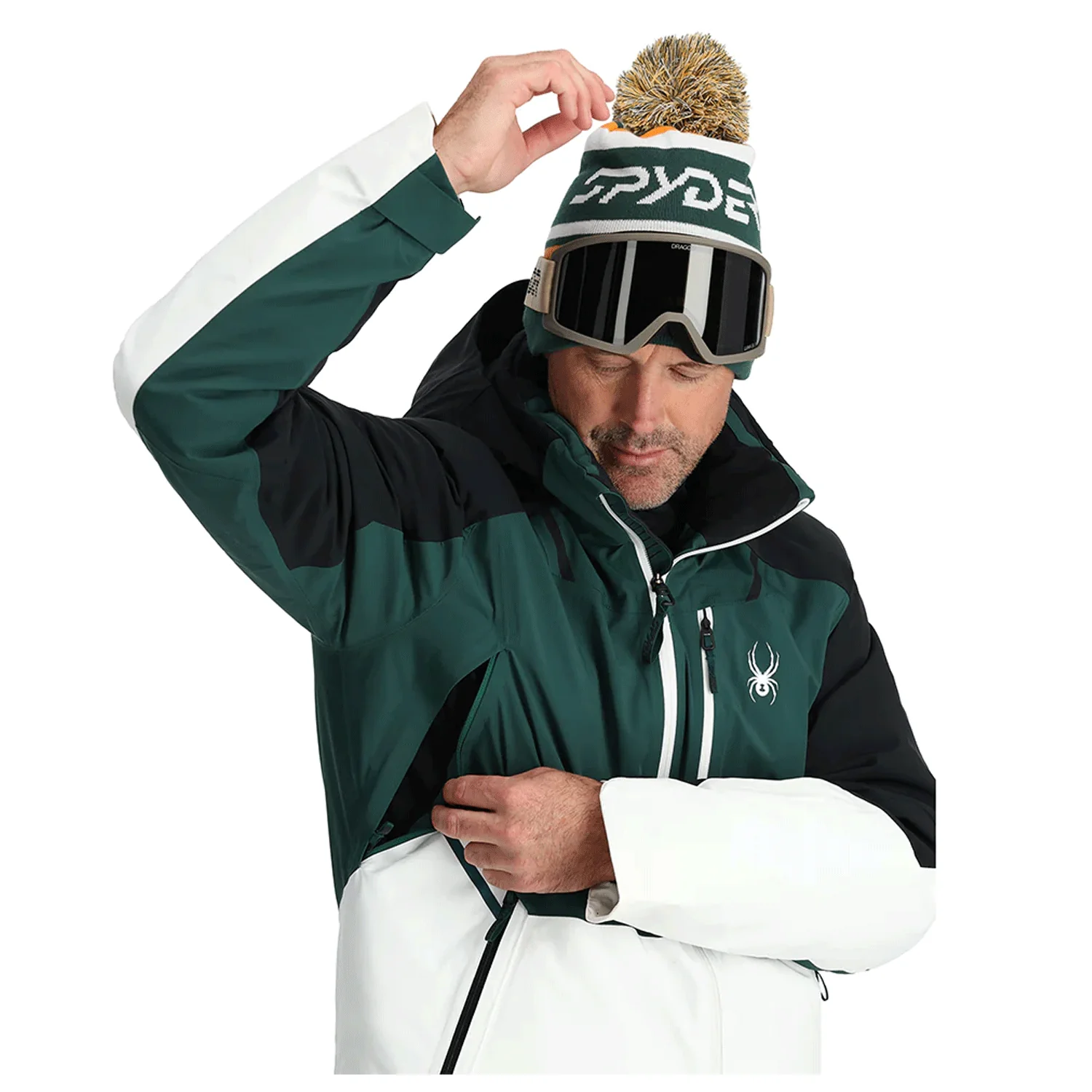 Spyder Men's Vanqysh Gore-tex Jacket 2024 Cypress Green - Image 3