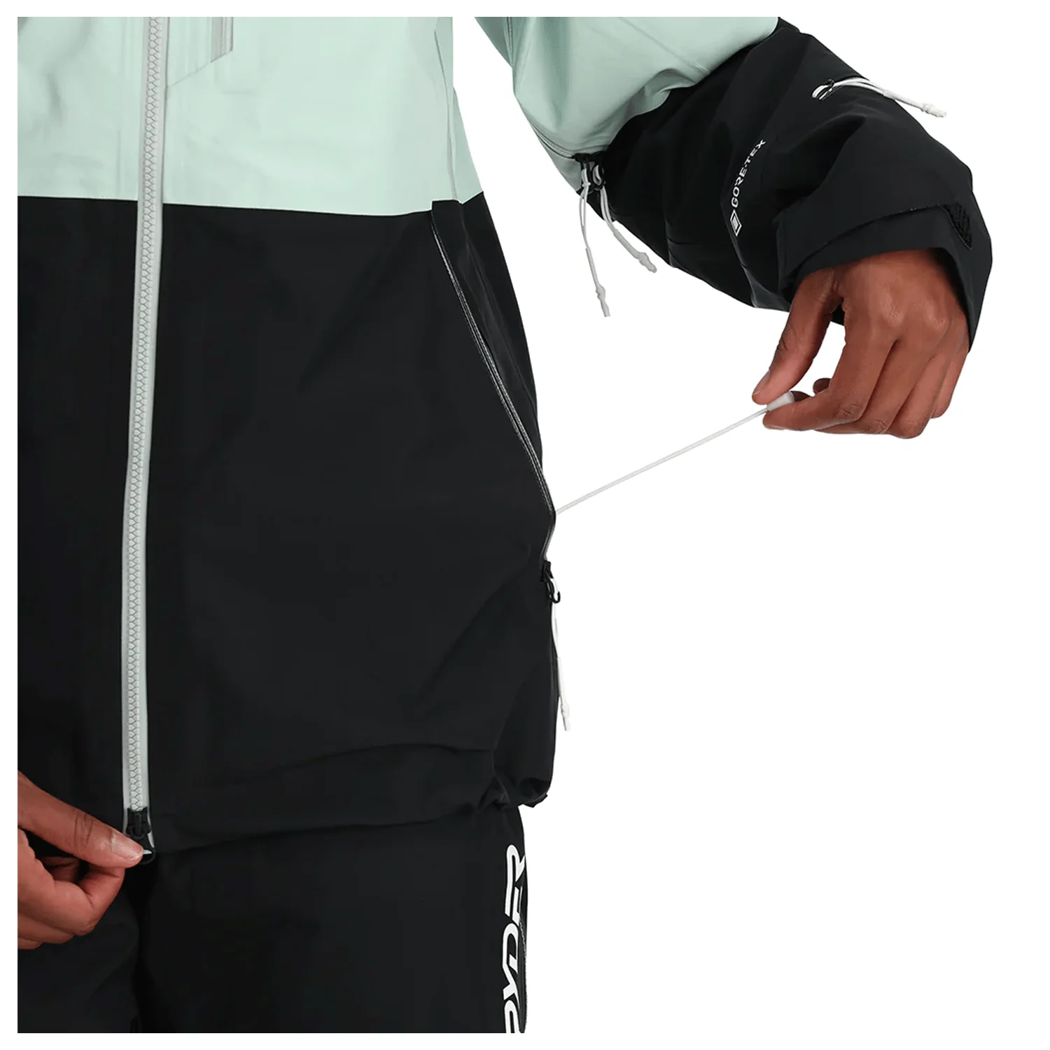 Spyder Women's Solitaire Shell Gore-tex Jacket 2024 Wintergreen - Image 5