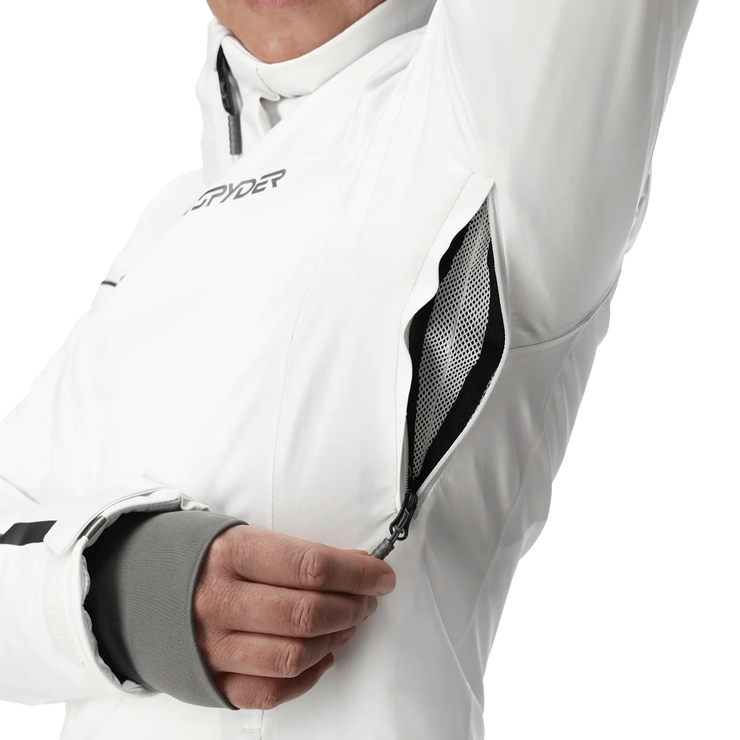 Spyder Women's Titania Jacket 2026 White - Image 4