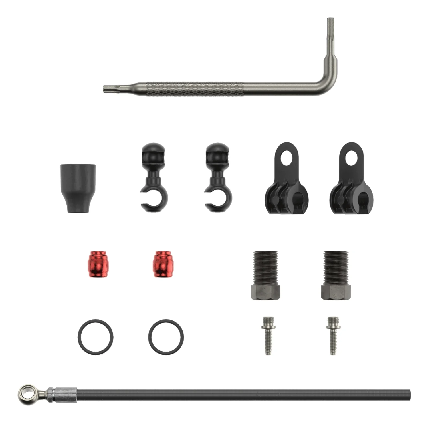 SRAM Hose Kit Silver Banjo 2000m
