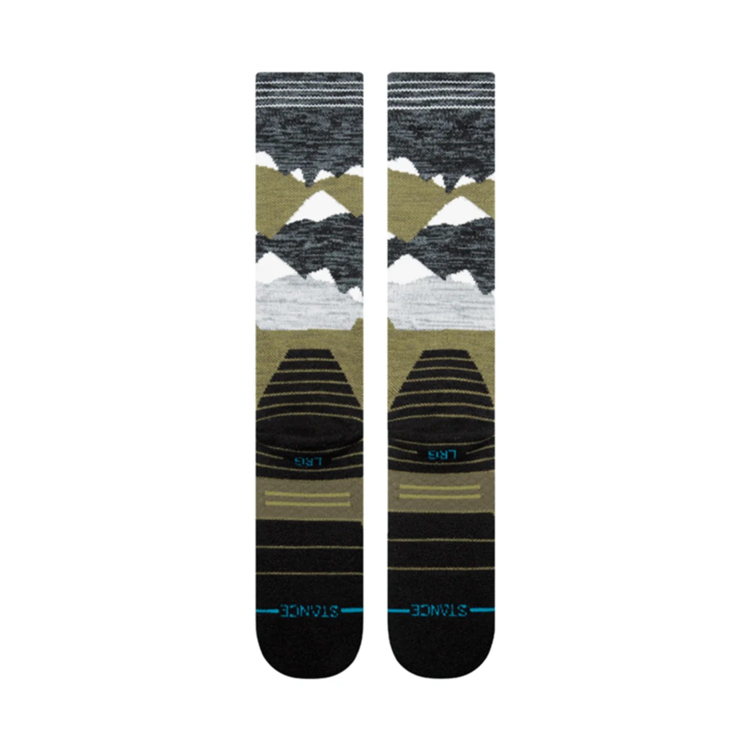 Stance Lonely Peaks Sock Teal - Image 3
