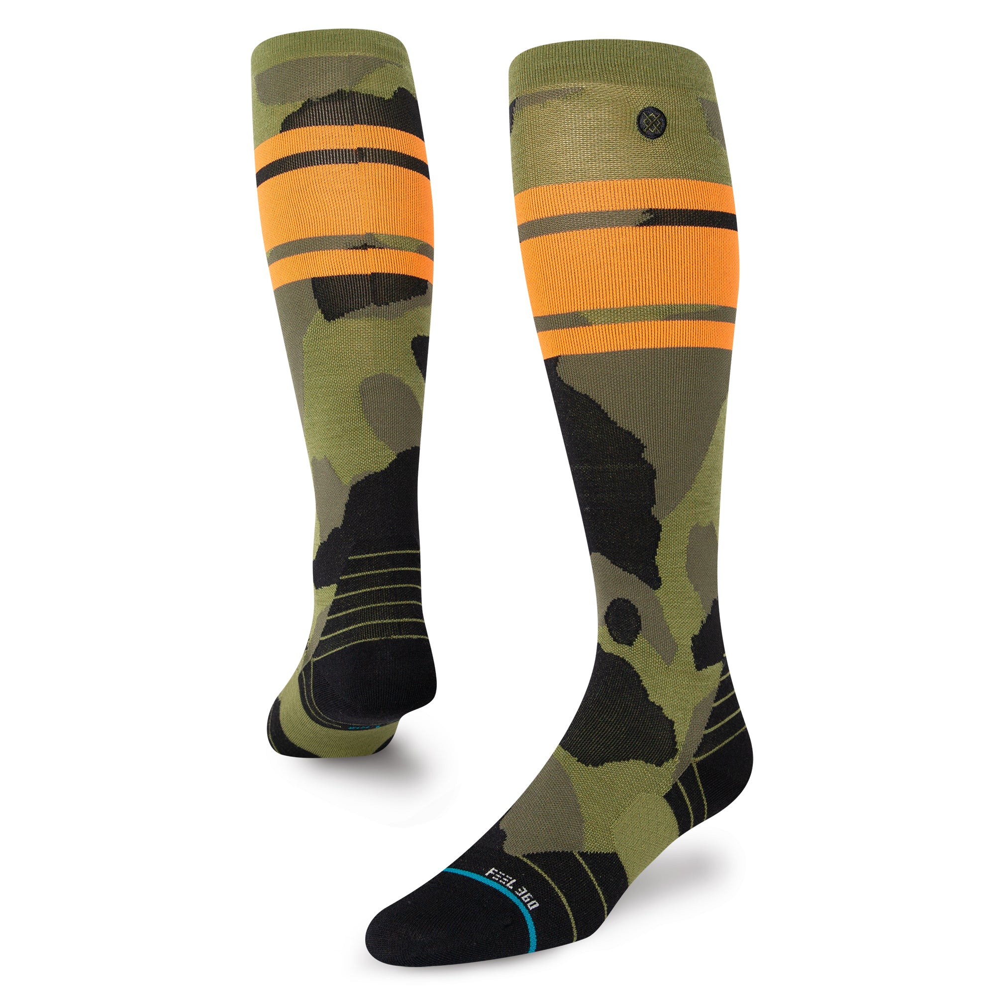 Stance Youth Sargent Snow Sock Green