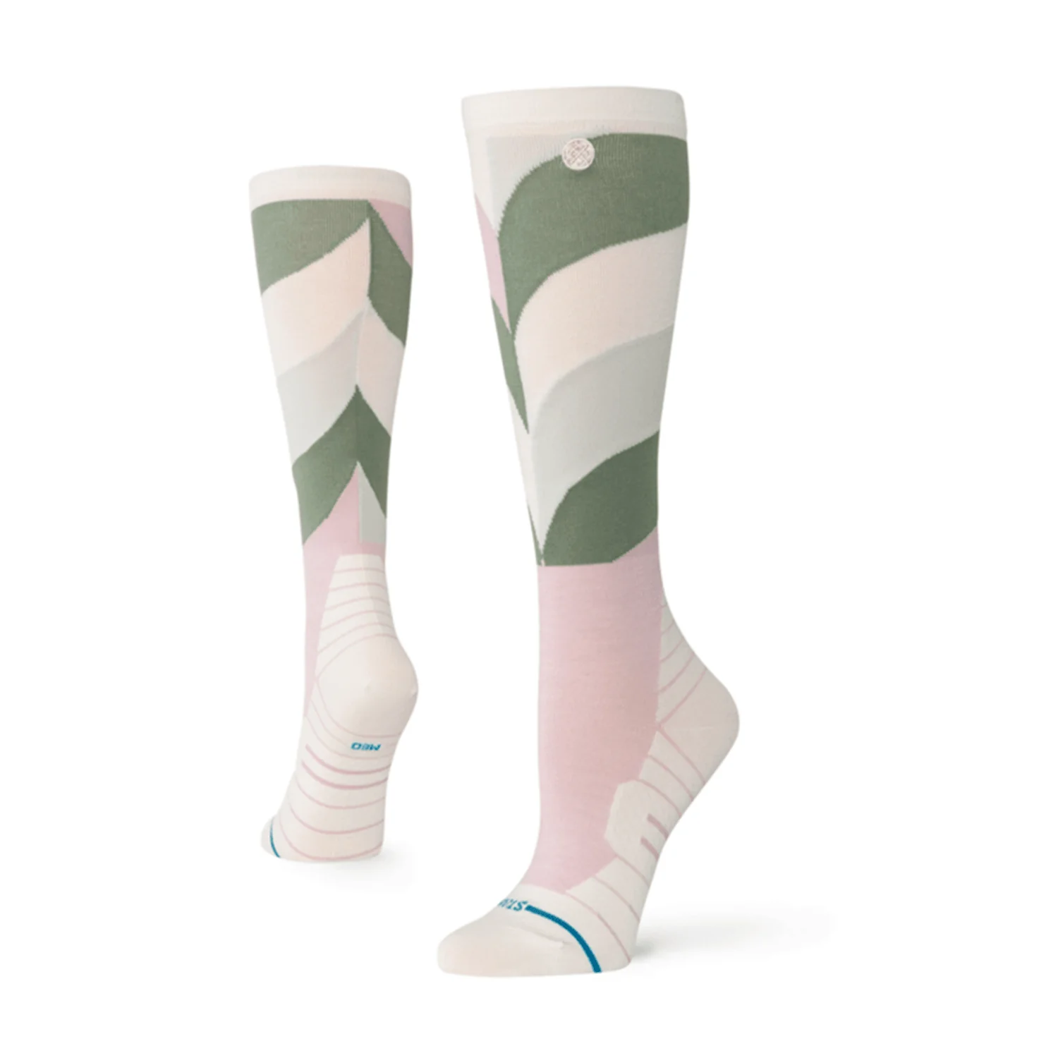 Stance Women's Geo Petals Ultralight Sock Lilac