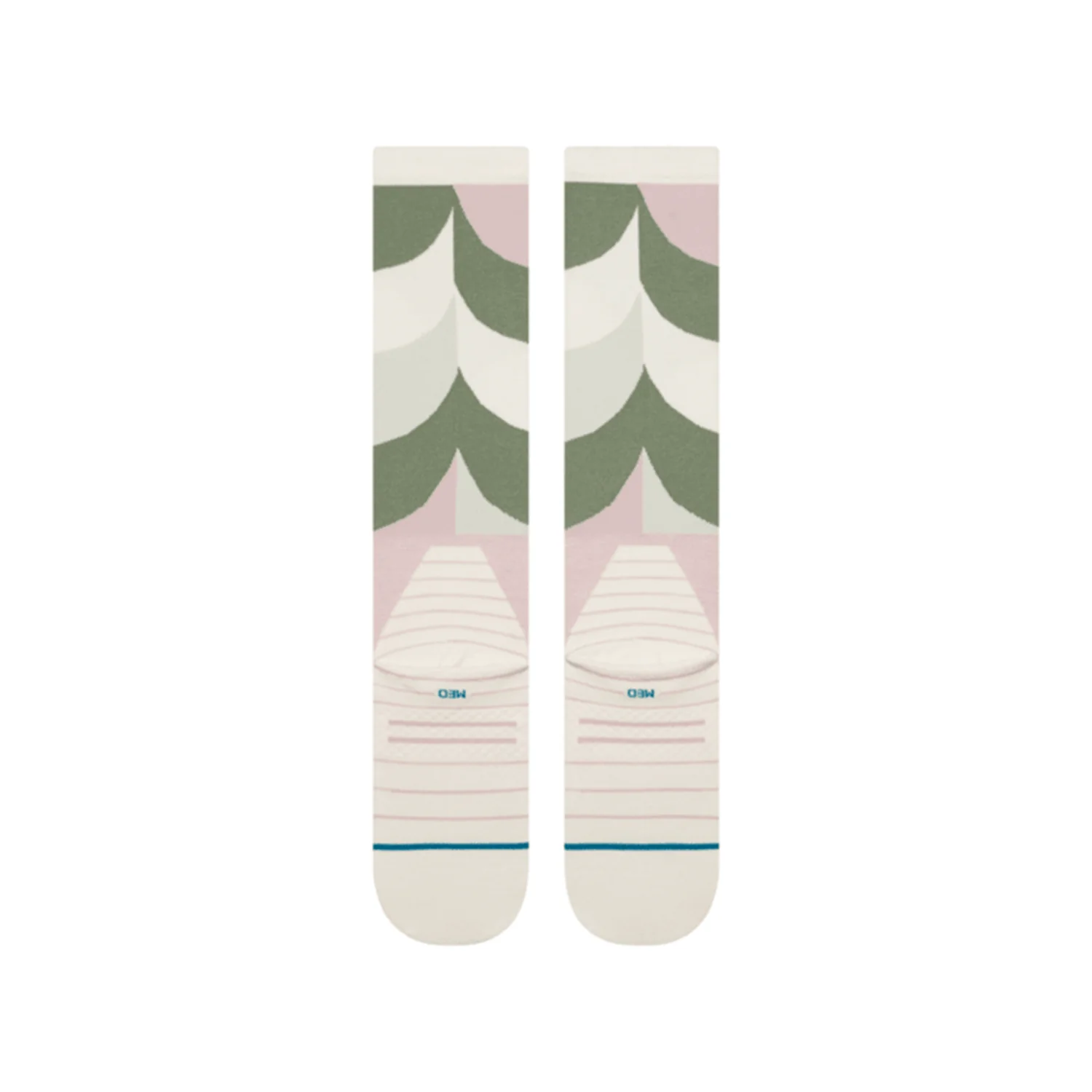 Stance Women's Geo Petals Ultralight Sock Lilac - Image 3