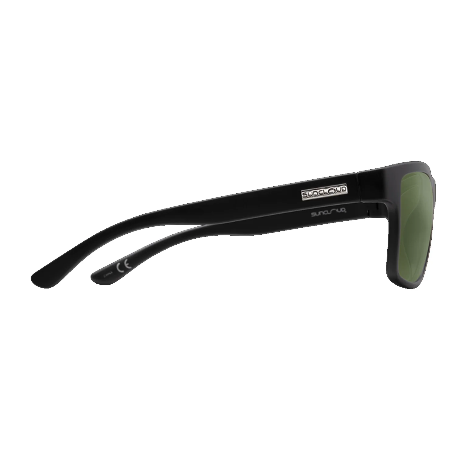 Suncloud A-Team Sunglasses Matte Black/Polar Gray Green - Image 3