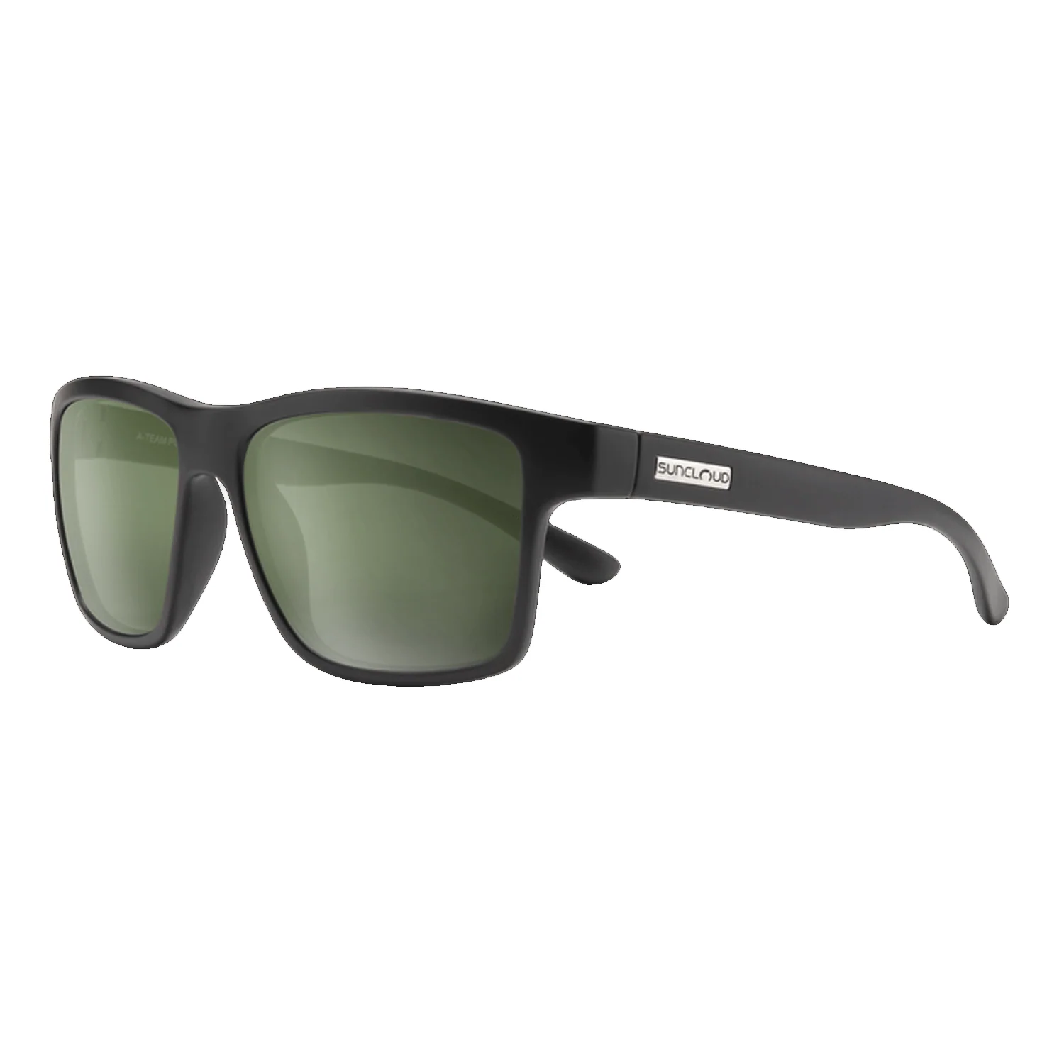 Suncloud Affect Sunglasses Black/Polar Gray Green