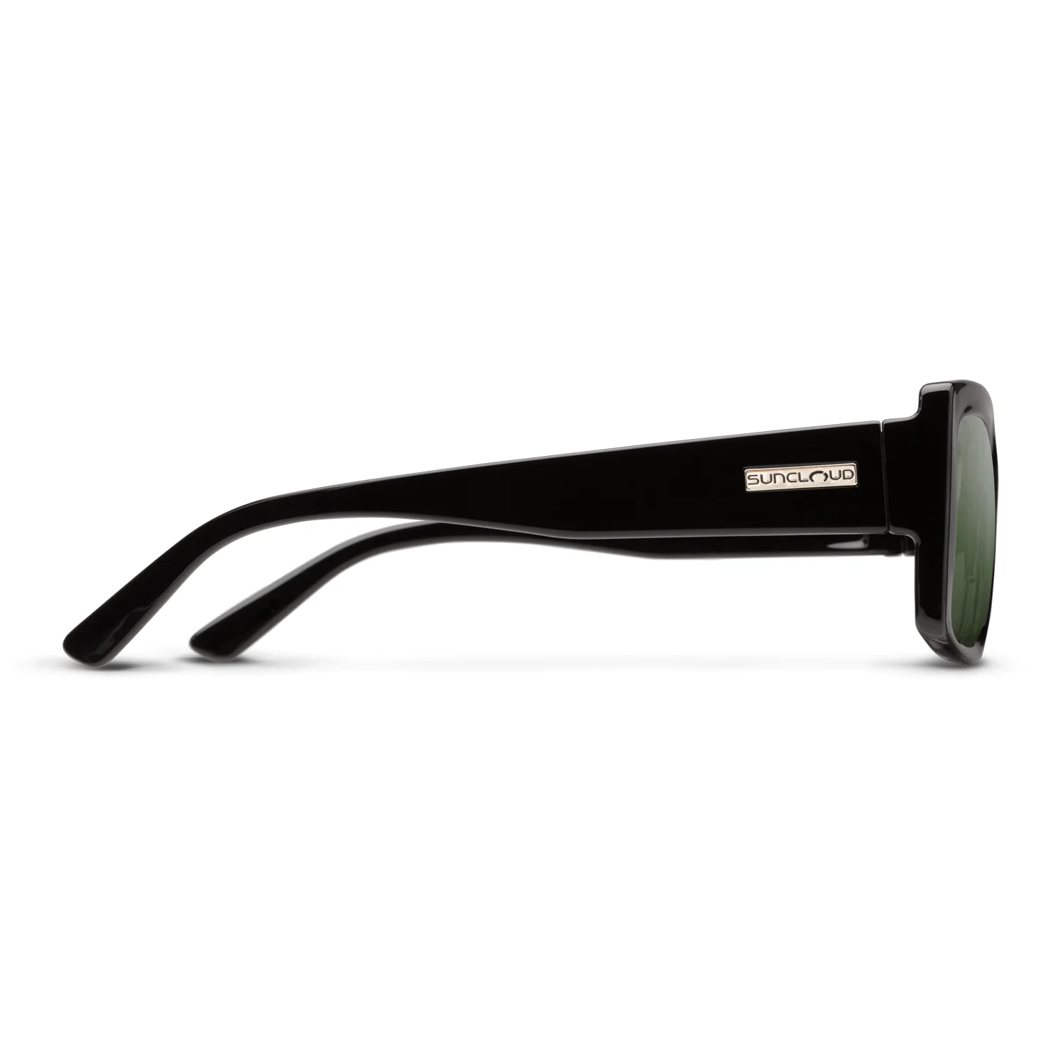 Suncloud Astoria Sunglasses Black/Polarized Gray Green - Image 3