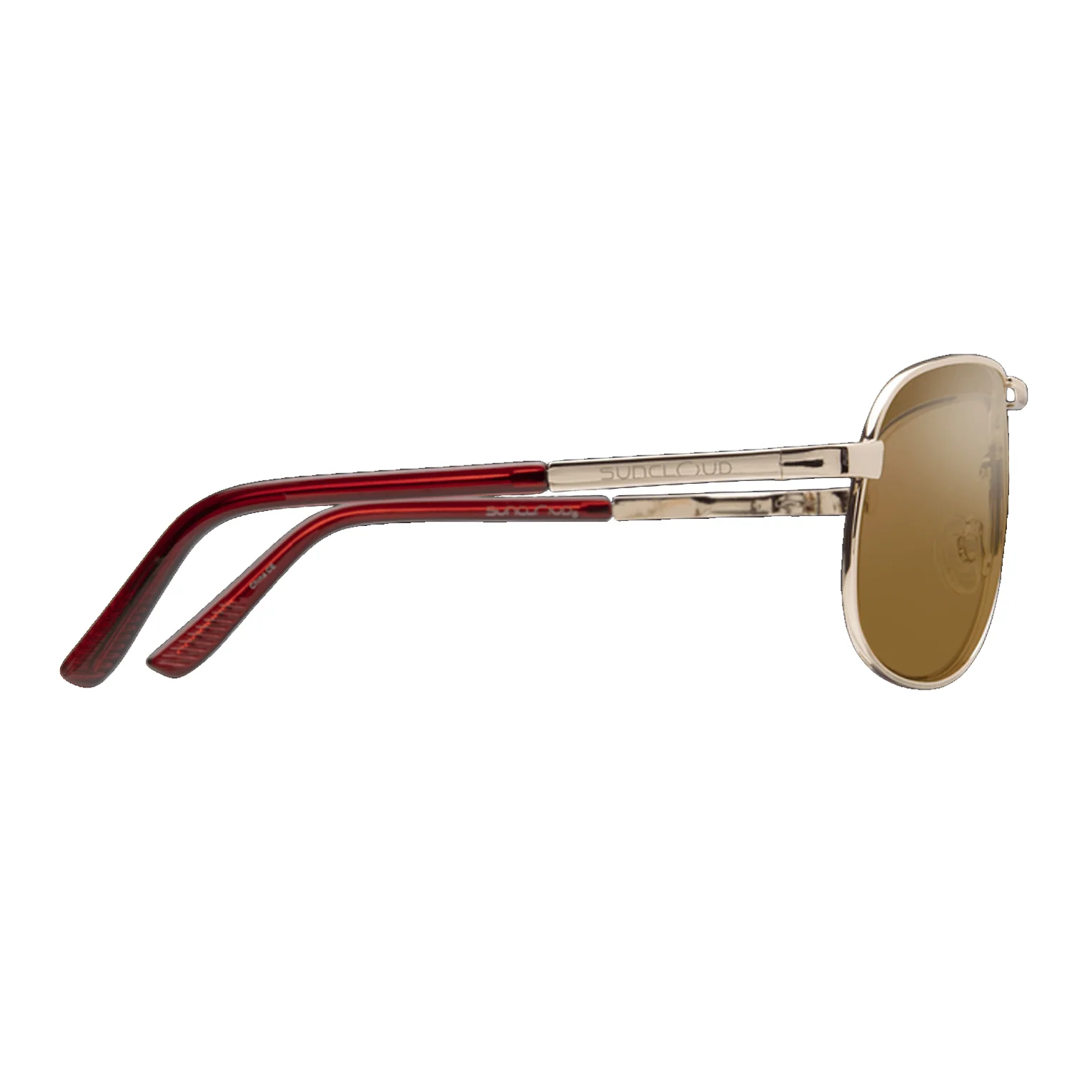 Suncloud Aviator Sunglasses Gold/Polar Brown - Image 3