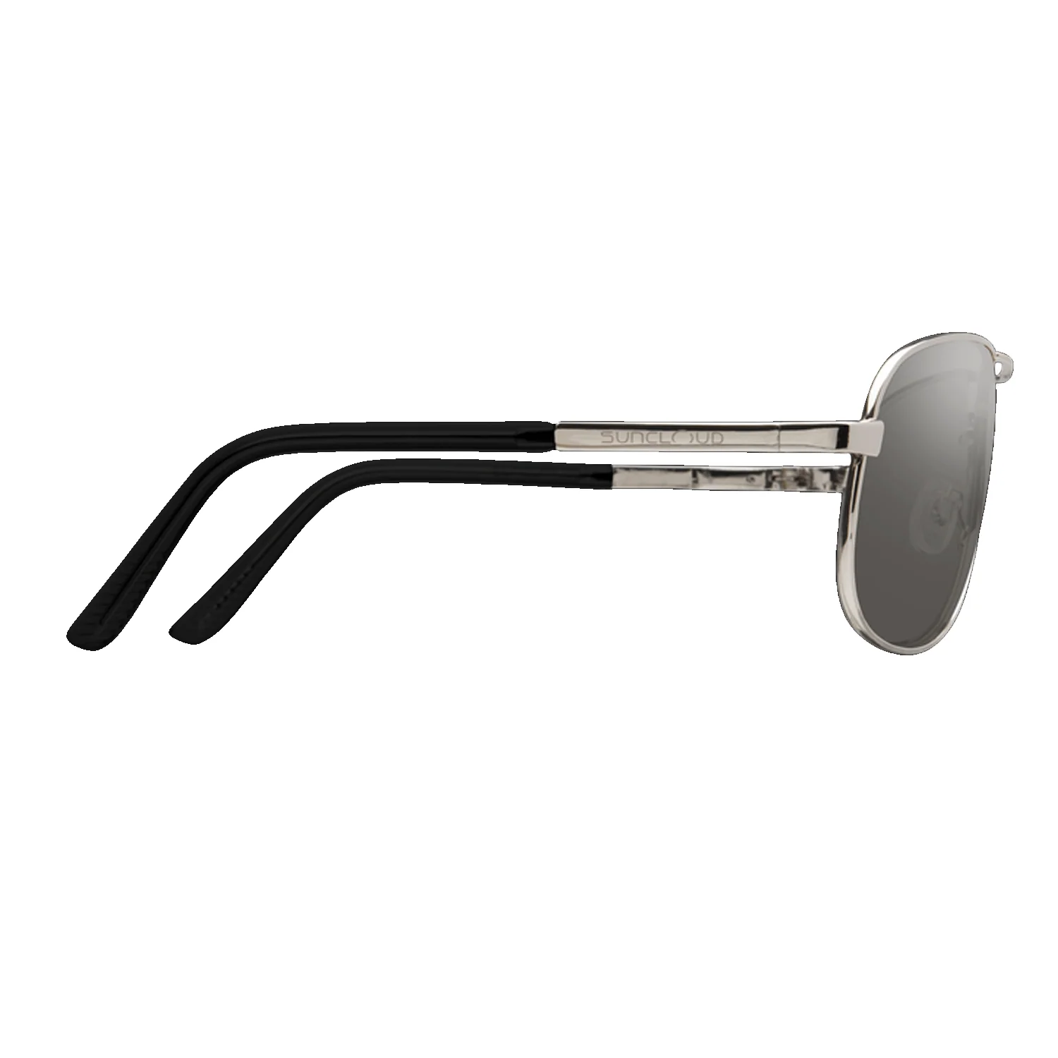 Suncloud Aviator Sunglasses Silver/Polar Gray - Image 3