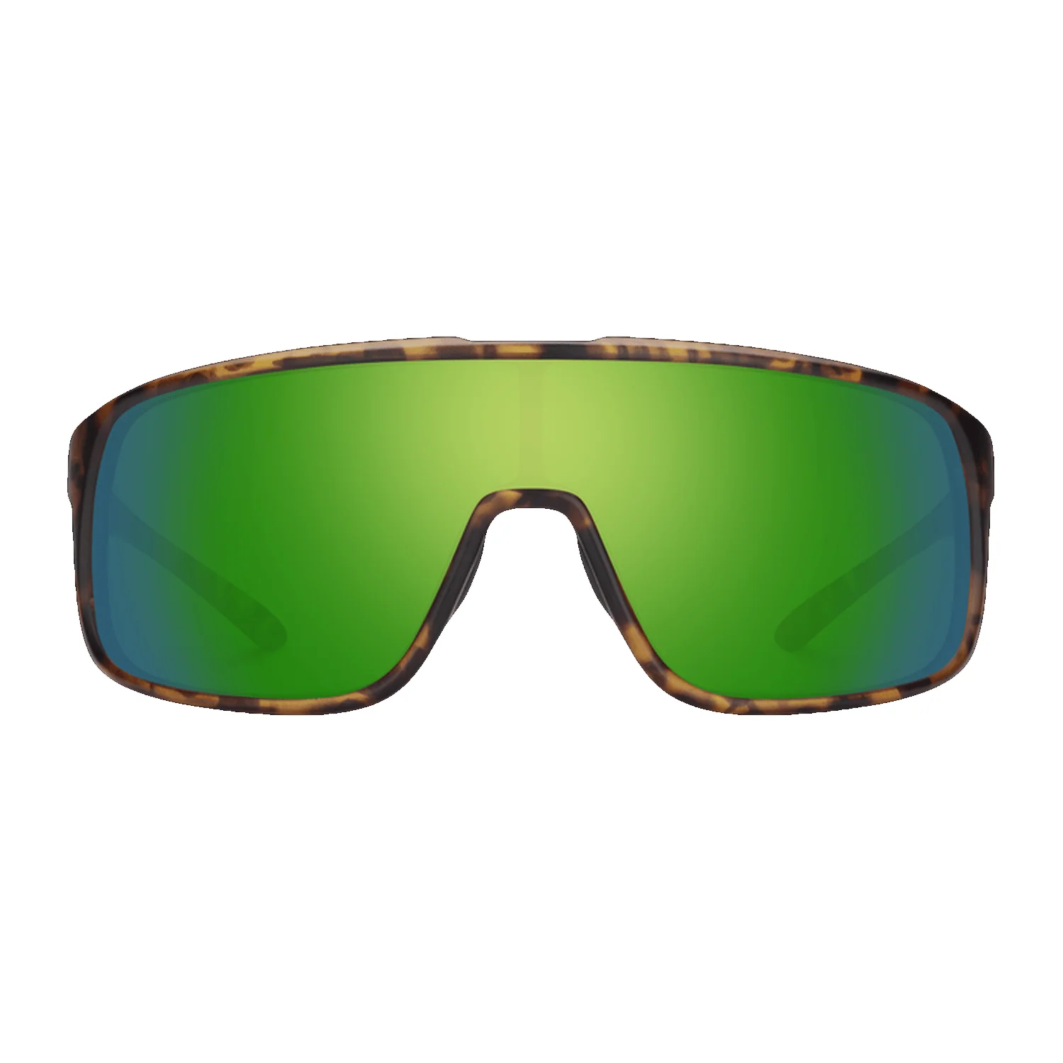 Suncloud Double Up Sunglasses Matte Tortoise/Polar Green Mirror - Image 2